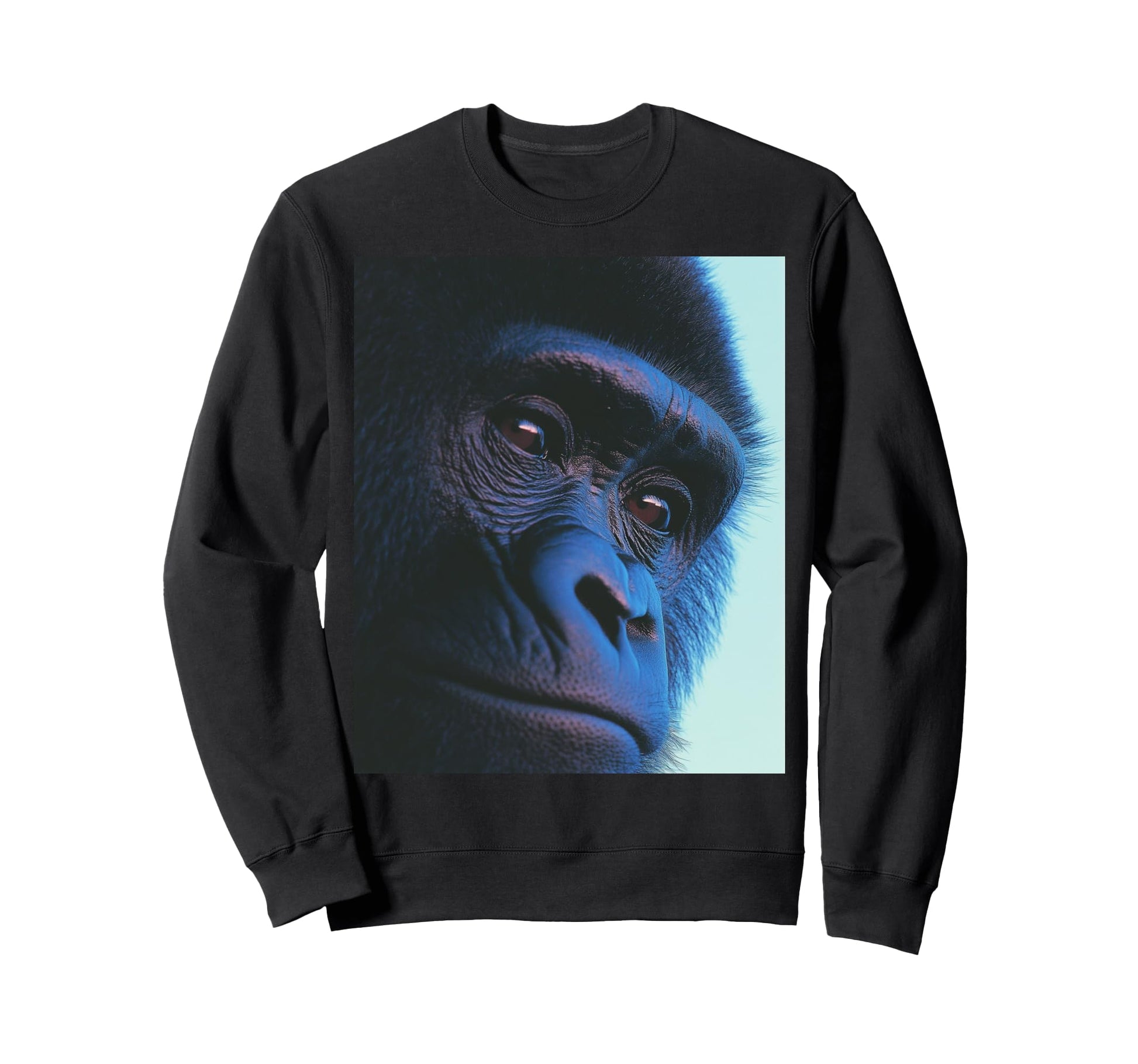 Trendy Tops Gorilla Sweatshirt - Trendy Graphic for Adults - T-Shirt, Sweatshirt, Hoodie