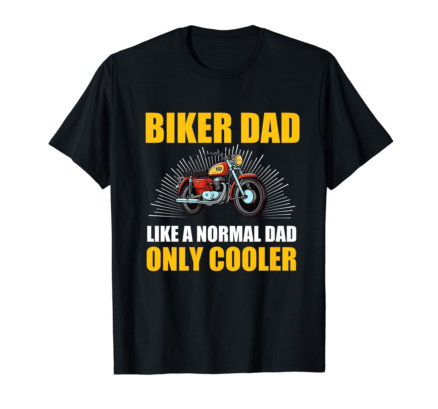 Funny Motorcycle Dad Grandpa T-Shirt - Custom Art Print Men Women - T-Shirt, Sweatshirt, Hoodie