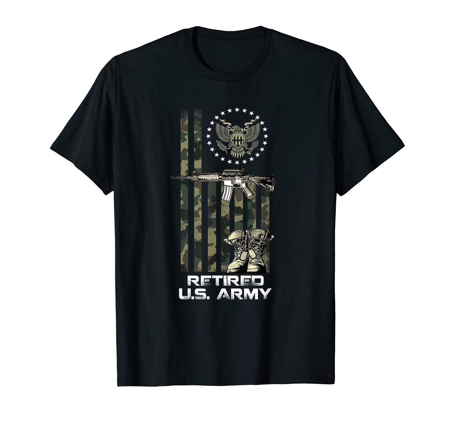 Veterans Day Gift U S Army Retired Army T-Shirt - Novelty Apparel Unisex - T-Shirt, Sweatshirt, Hoodie