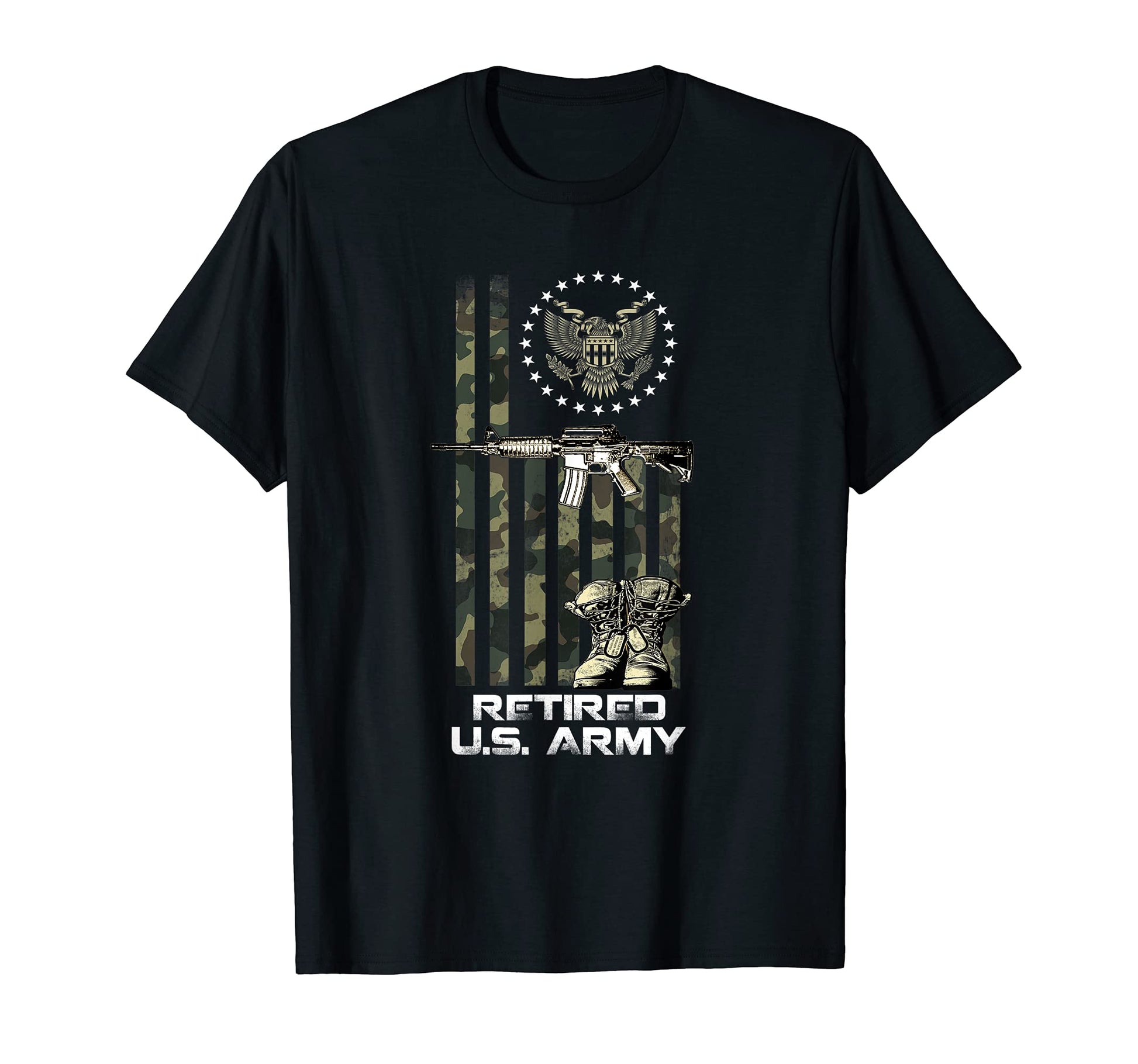 Veterans Day Gift U S Army Retired Army T-Shirt - Novelty Apparel Unisex - T-Shirt, Sweatshirt, Hoodie