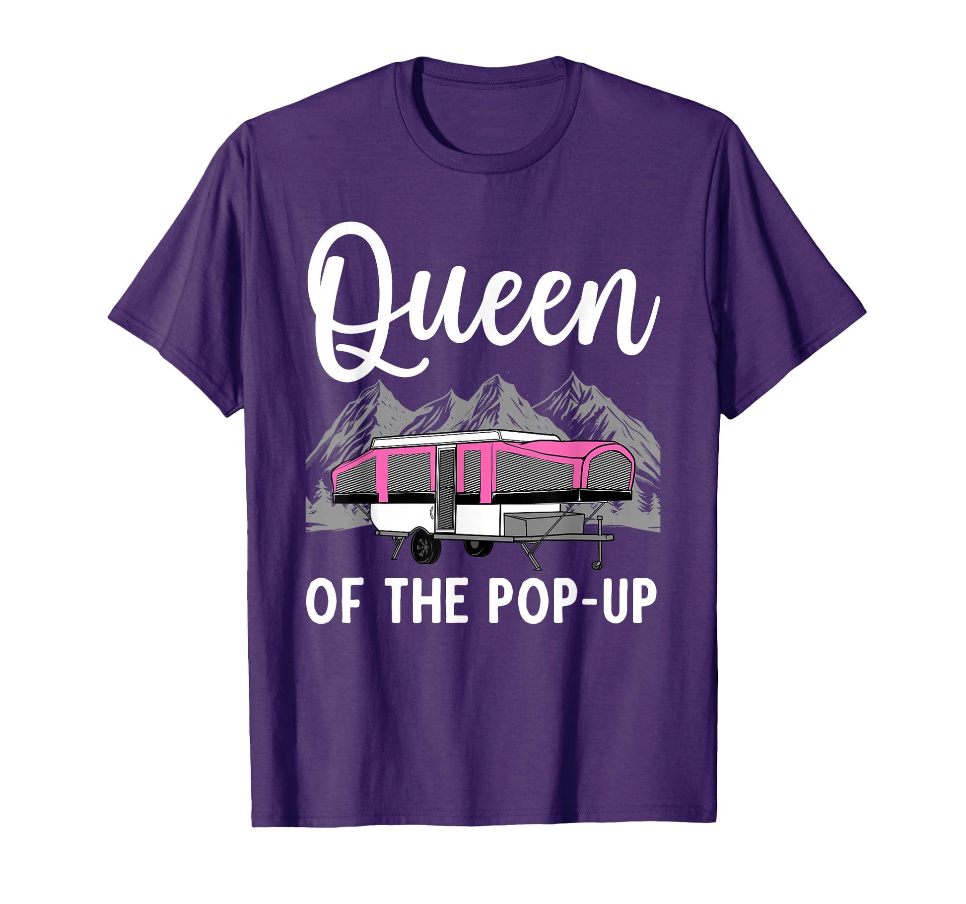 Pop Up Camper Art Pop Up Trailer Camping T-Shirt - Aesthetic Graphic Unisex - T-Shirt, Sweatshirt, Hoodie
