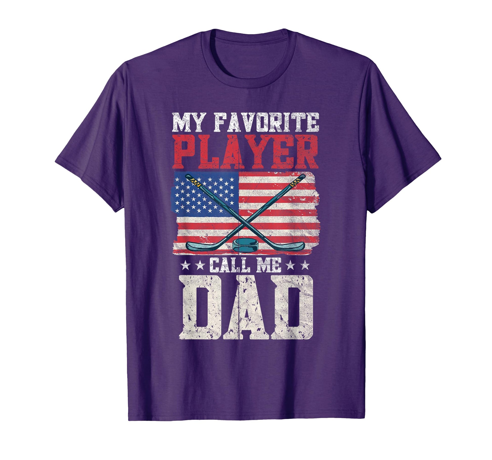 My Favorite Player Call Me Dad American T-Shirt - Novelty Apparel Unisex - T-Shirt, Sweatshirt, Hoodie