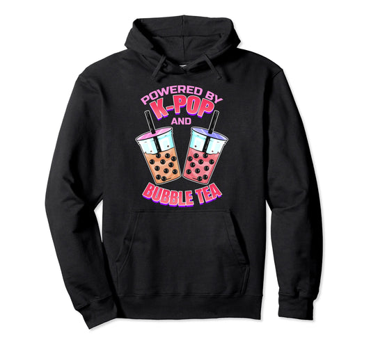 Bubble Tea Boba K Pop Music Lover Korean Hoodie - Unique Graphic Unisex - T-Shirt, Sweatshirt, Hoodie