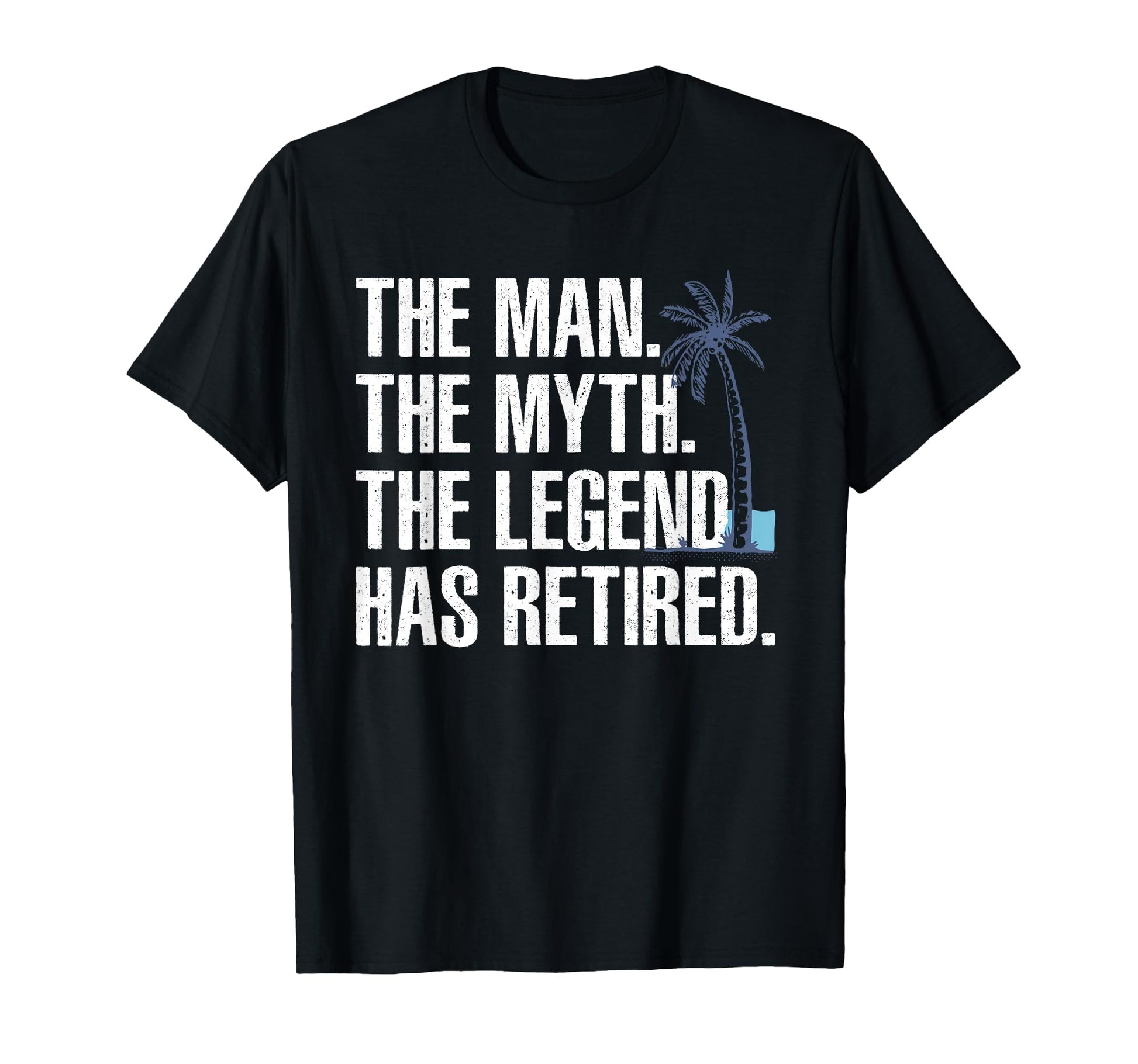 Retirement Grandpa Dad Retired Myth T-Shirt - Minimalist Print Men Women - T-Shirt, Sweatshirt, Hoodie