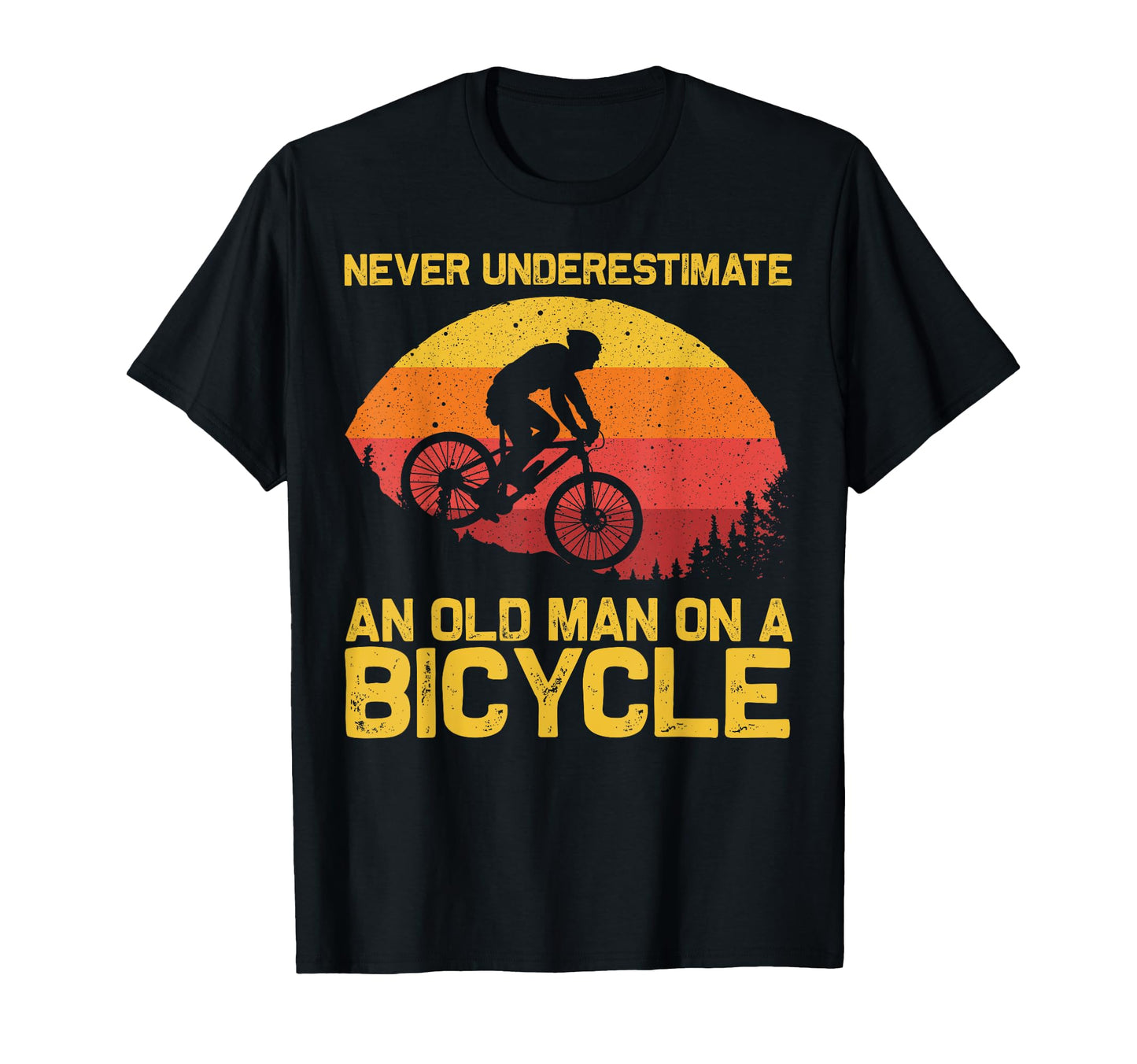 Mountain Biking Dad Biker Mtb Bicycle T-Shirt - Graphic Print Men Women - T-Shirt, Sweatshirt, Hoodie