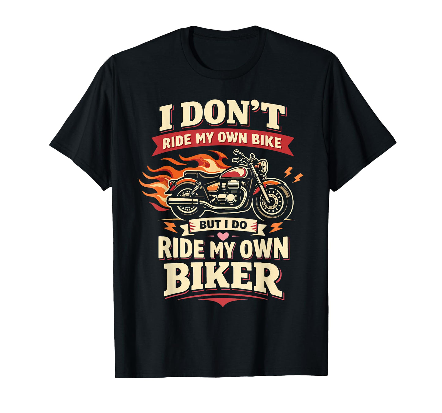 Motorcycle Biker Female I Dont T-Shirt - Custom Art Print Men Women - T-Shirt, Sweatshirt, Hoodie