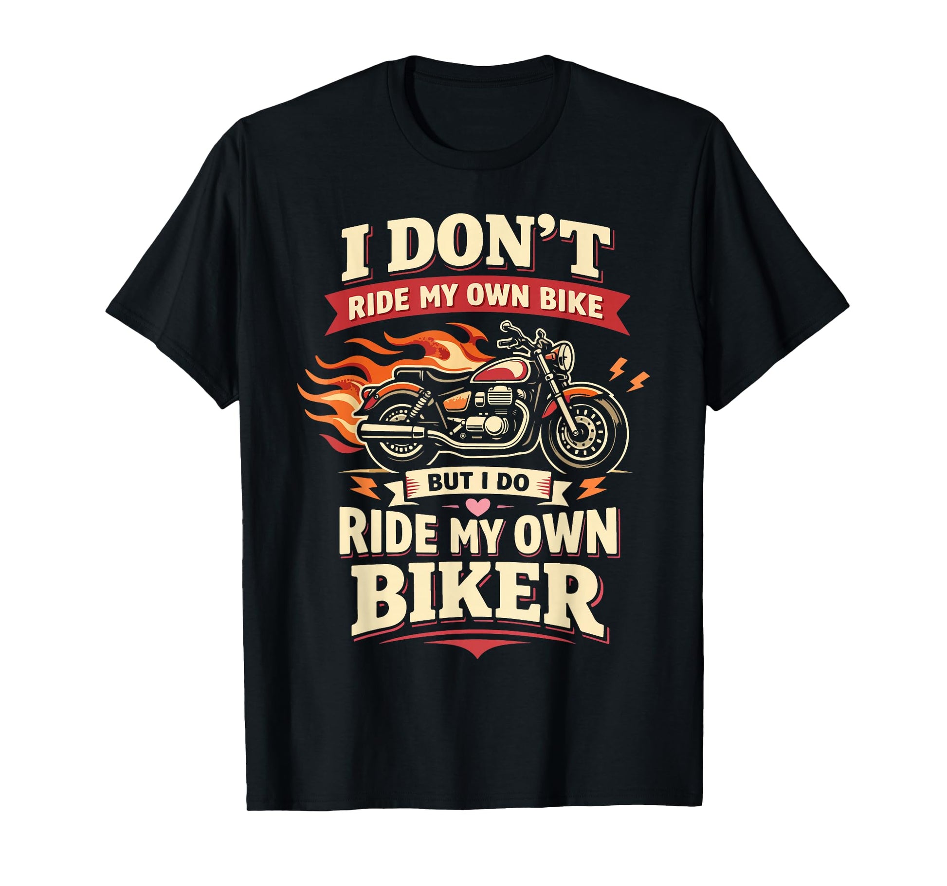 Motorcycle Biker Female I Dont T-Shirt - Custom Art Print Men Women - T-Shirt, Sweatshirt, Hoodie