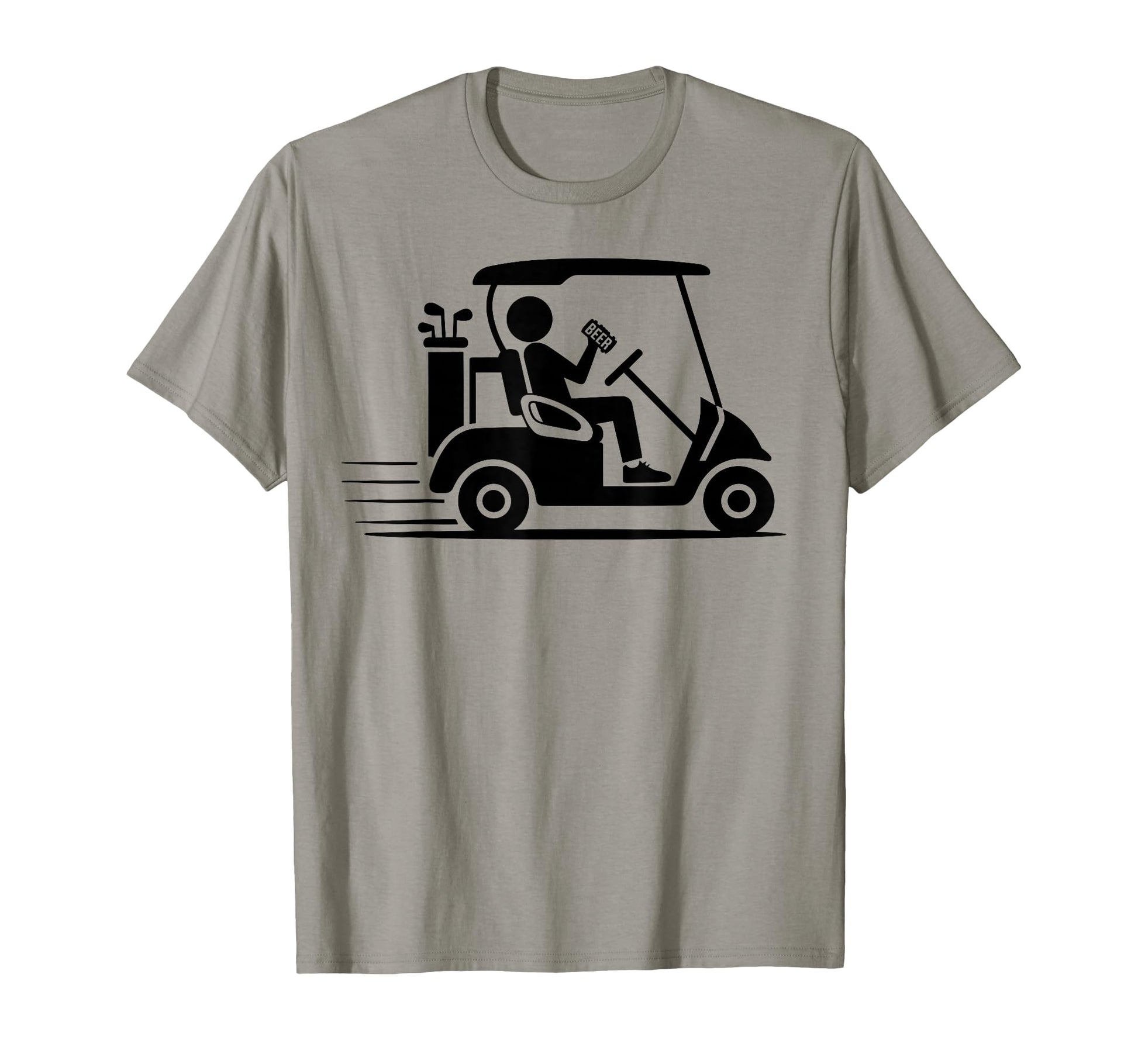 Golf Cart And Beer Players Vibes Golfer T-Shirt - Trendy Graphic Men Women - T-Shirt, Sweatshirt, Hoodie