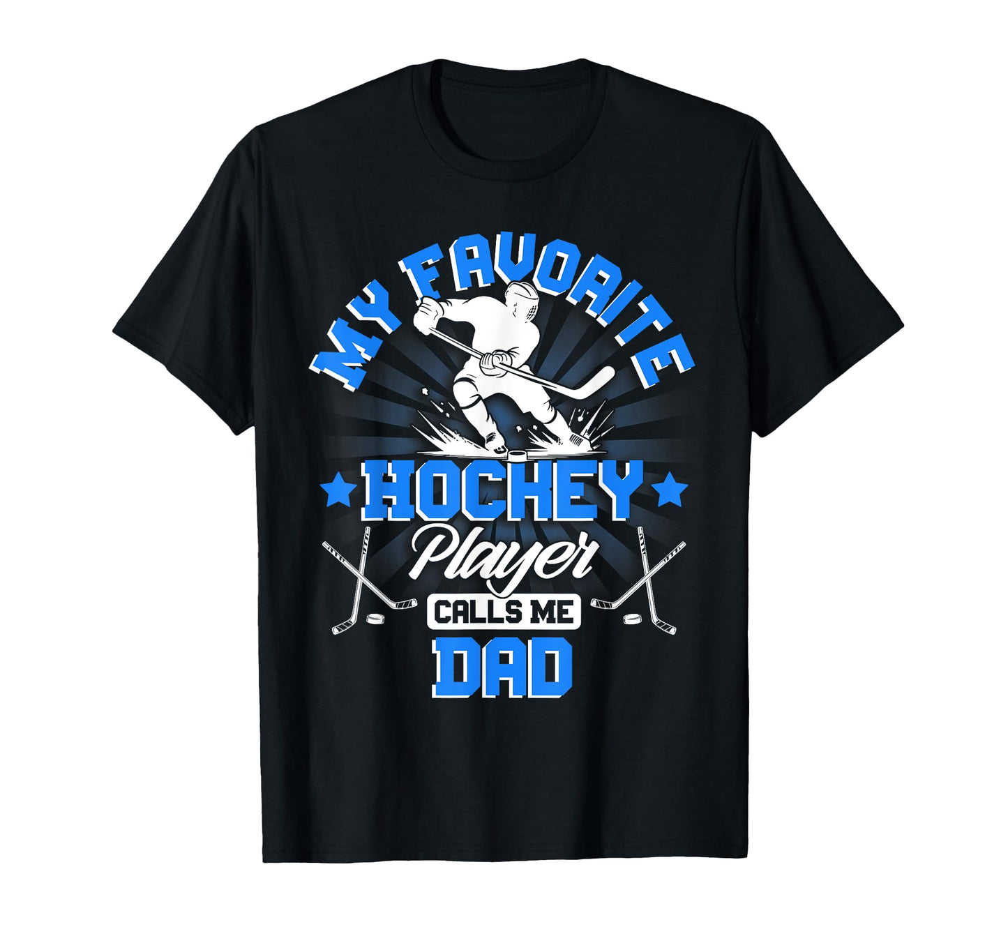 Hockey Player Ice My Favorite Hockey T-Shirt - Graphic Print for Adults - T-Shirt, Sweatshirt, Hoodie
