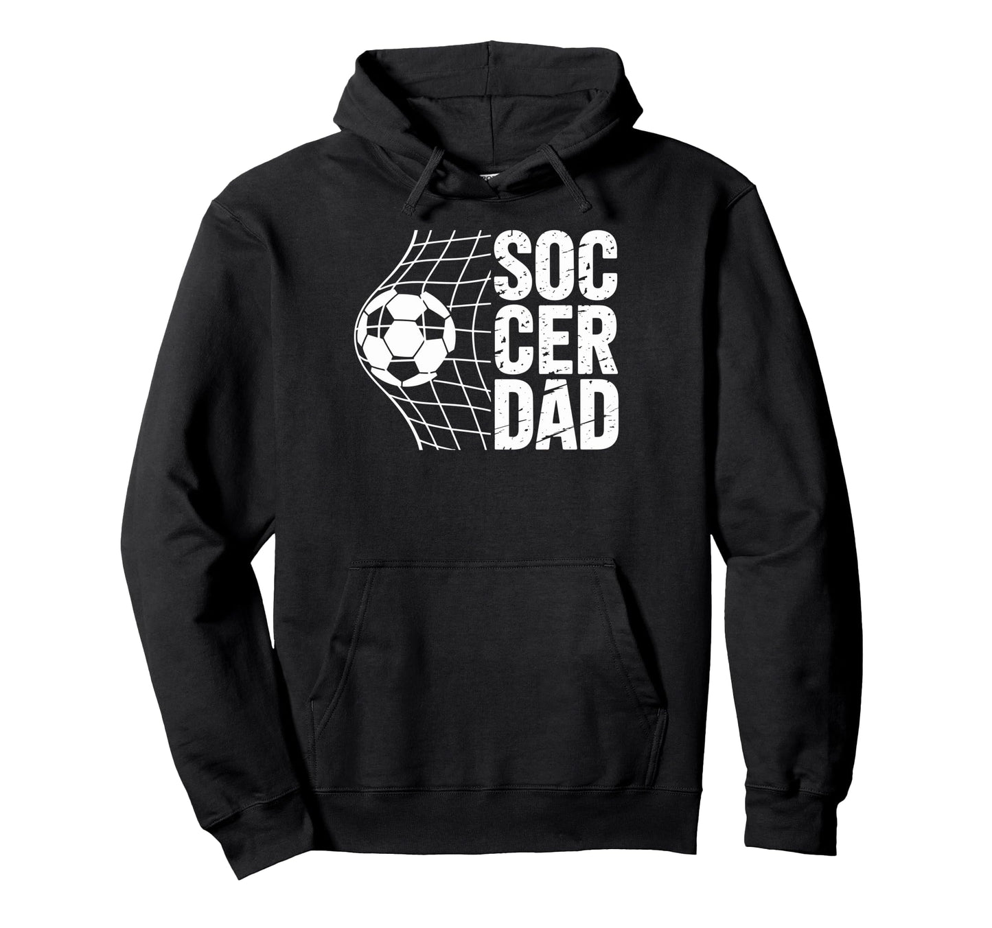 Soccer Dad Ball Net Sport Football Fathers Hoodie - Graphic Print Men Women - T-Shirt, Sweatshirt, Hoodie