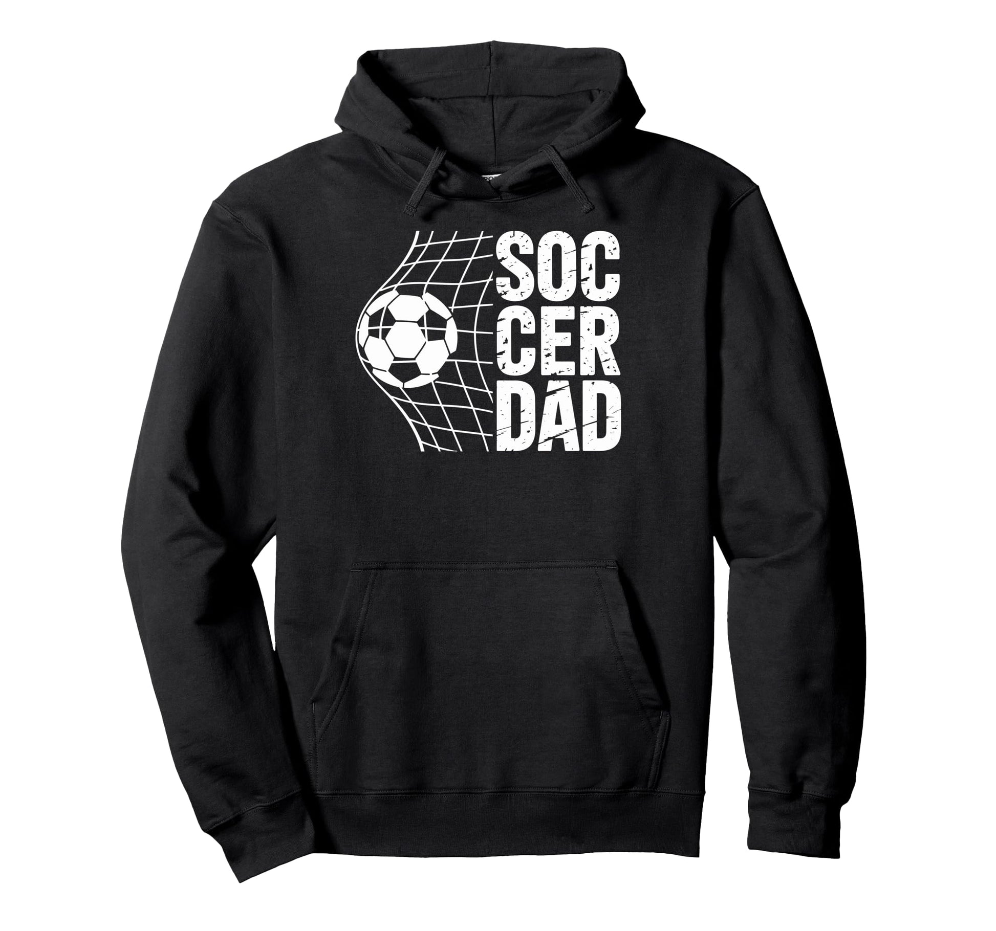 Soccer Dad Ball Net Sport Football Fathers Hoodie - Graphic Print Men Women - T-Shirt, Sweatshirt, Hoodie