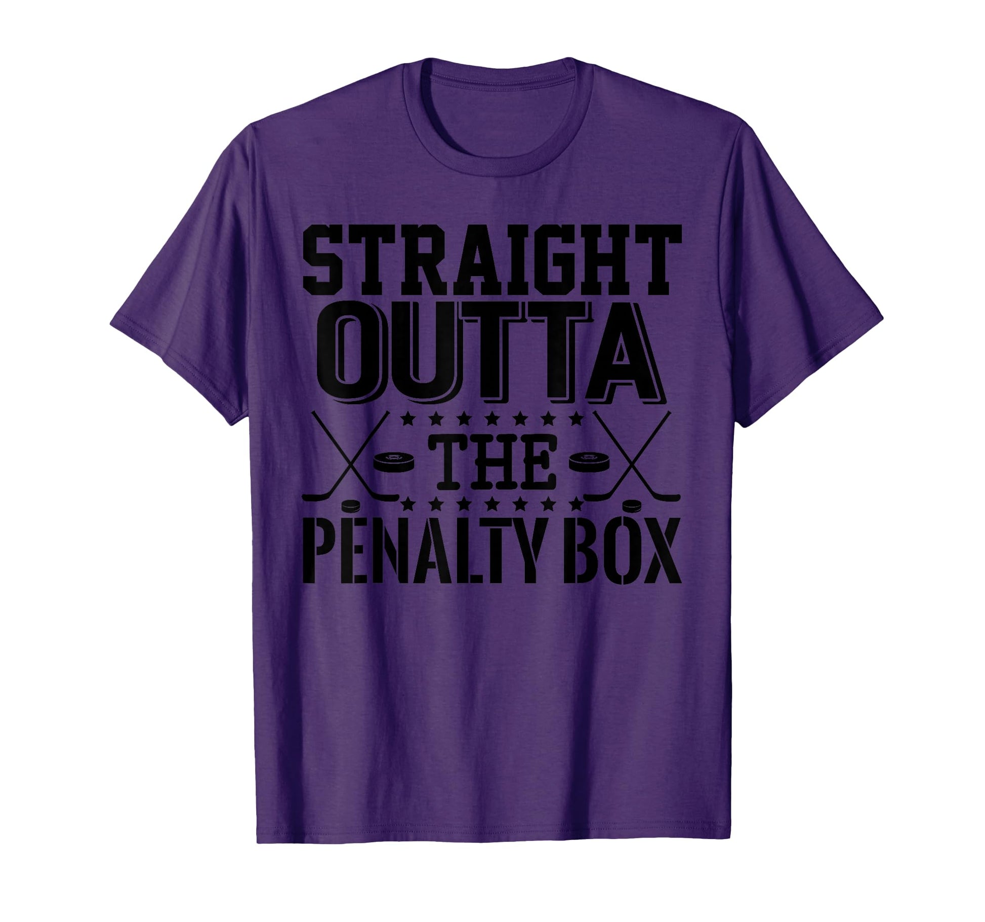 Funny Hockey Enforcer Straight T-Shirt - Fun Novelty Design for Adults - T-Shirt, Sweatshirt, Hoodie