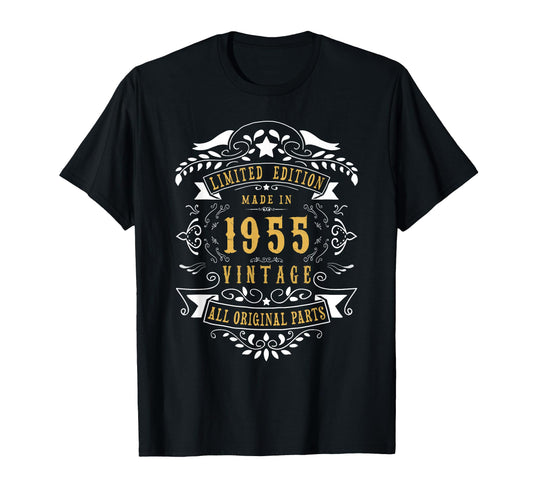 71St Birthday 71 Year Old Born 1955 T-Shirt - Novelty Apparel for Adults - T-Shirt, Sweatshirt, Hoodie