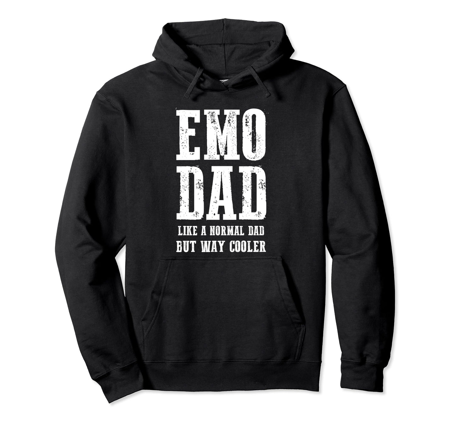 Emo Dad Like Normal Dad But Way Hoodie - Custom Art Print for Adults - T-Shirt, Sweatshirt, Hoodie