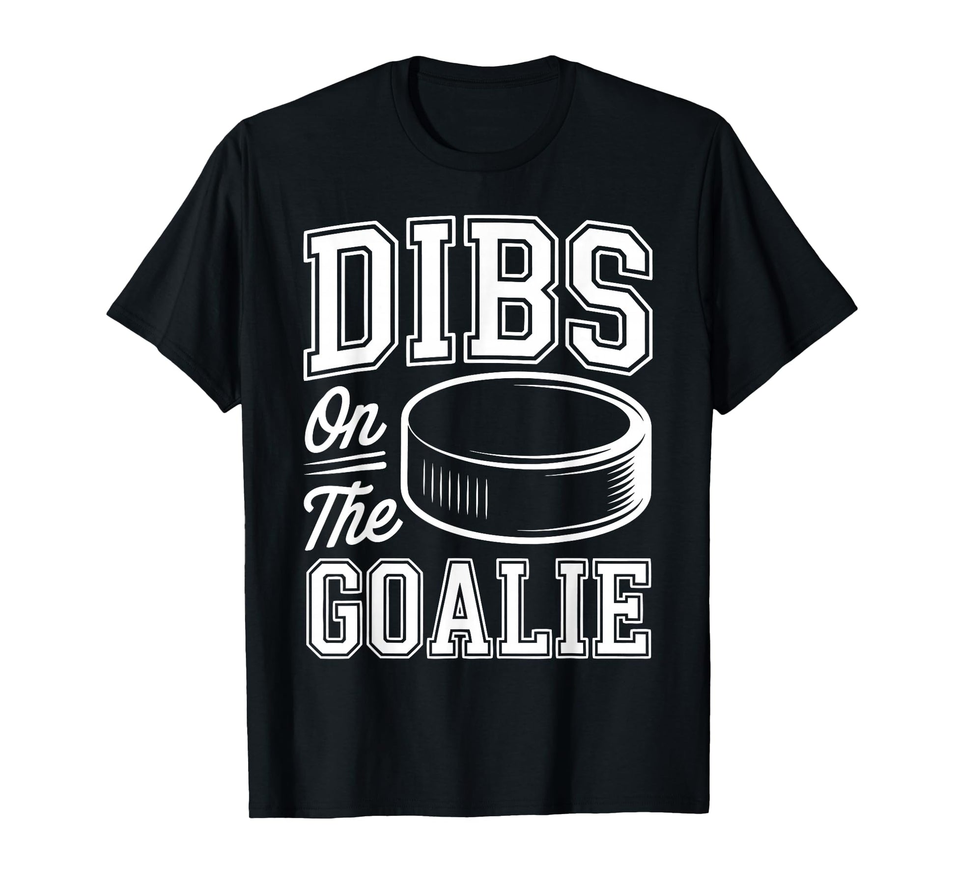 Ice Hockey Goalie Goalkeeper Hockey T-Shirt - Minimalist Print for Adults - T-Shirt, Sweatshirt, Hoodie