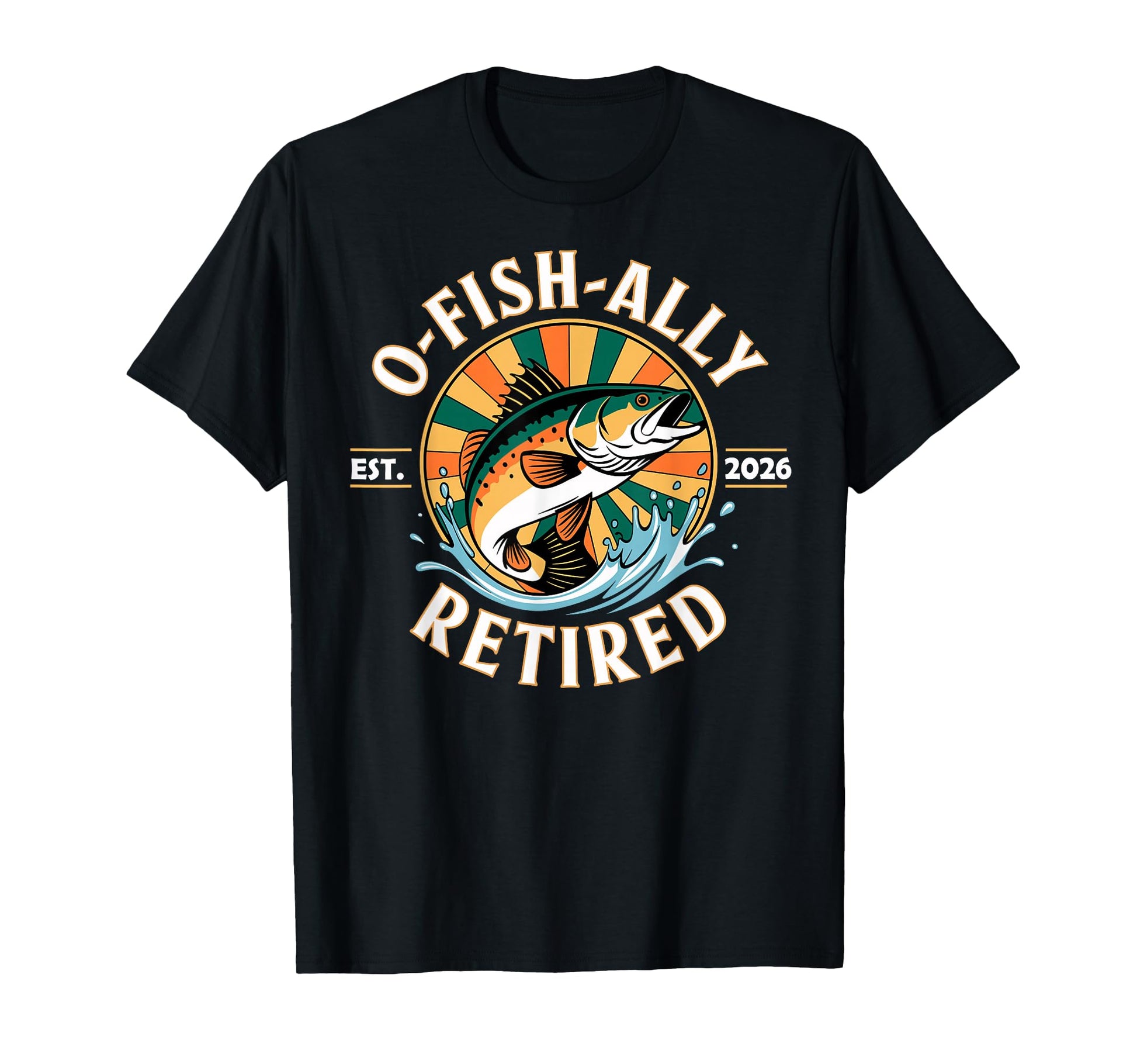 Ofishally Retired Est 2026 Grandpa T-Shirt - Novelty Apparel for Adults - T-Shirt, Sweatshirt, Hoodie