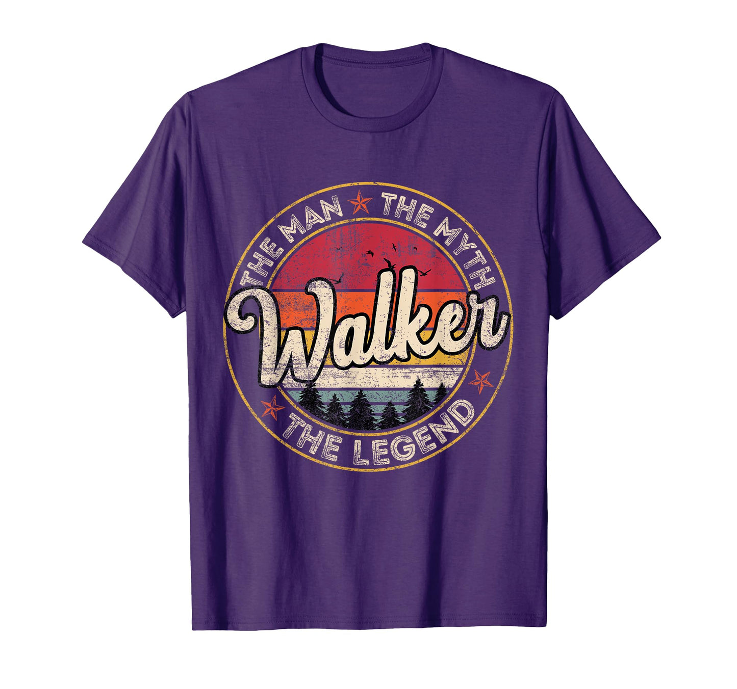 Walker Myth Legend Personalized Name T-Shirt - Graphic Print Unisex - T-Shirt, Sweatshirt, Hoodie
