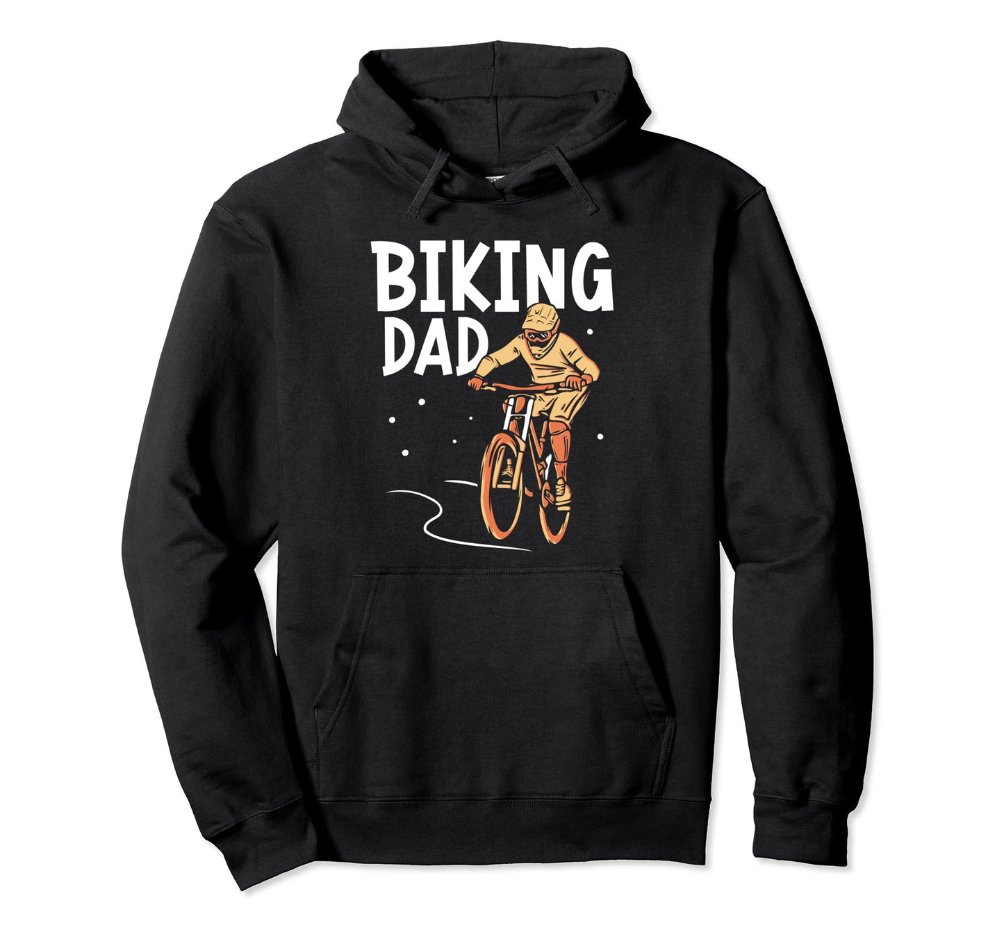 Biking Dad Mountainbike Father Biker Hoodie - Aesthetic Graphic for Adults - T-Shirt, Sweatshirt, Hoodie