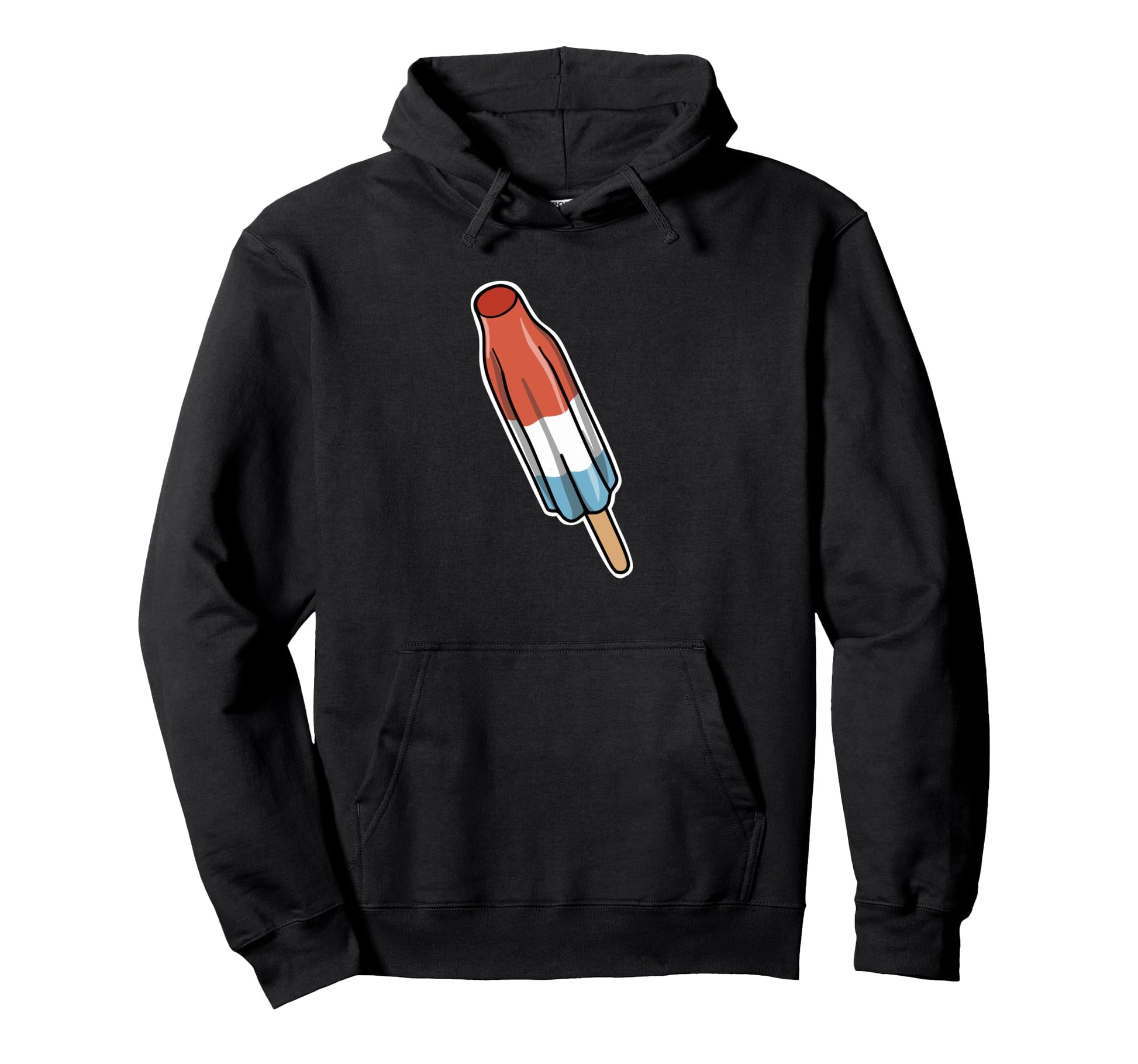 Patriotic Rocket Pop Hoodie - Graphic Print Unisex - T-Shirt, Sweatshirt, Hoodie