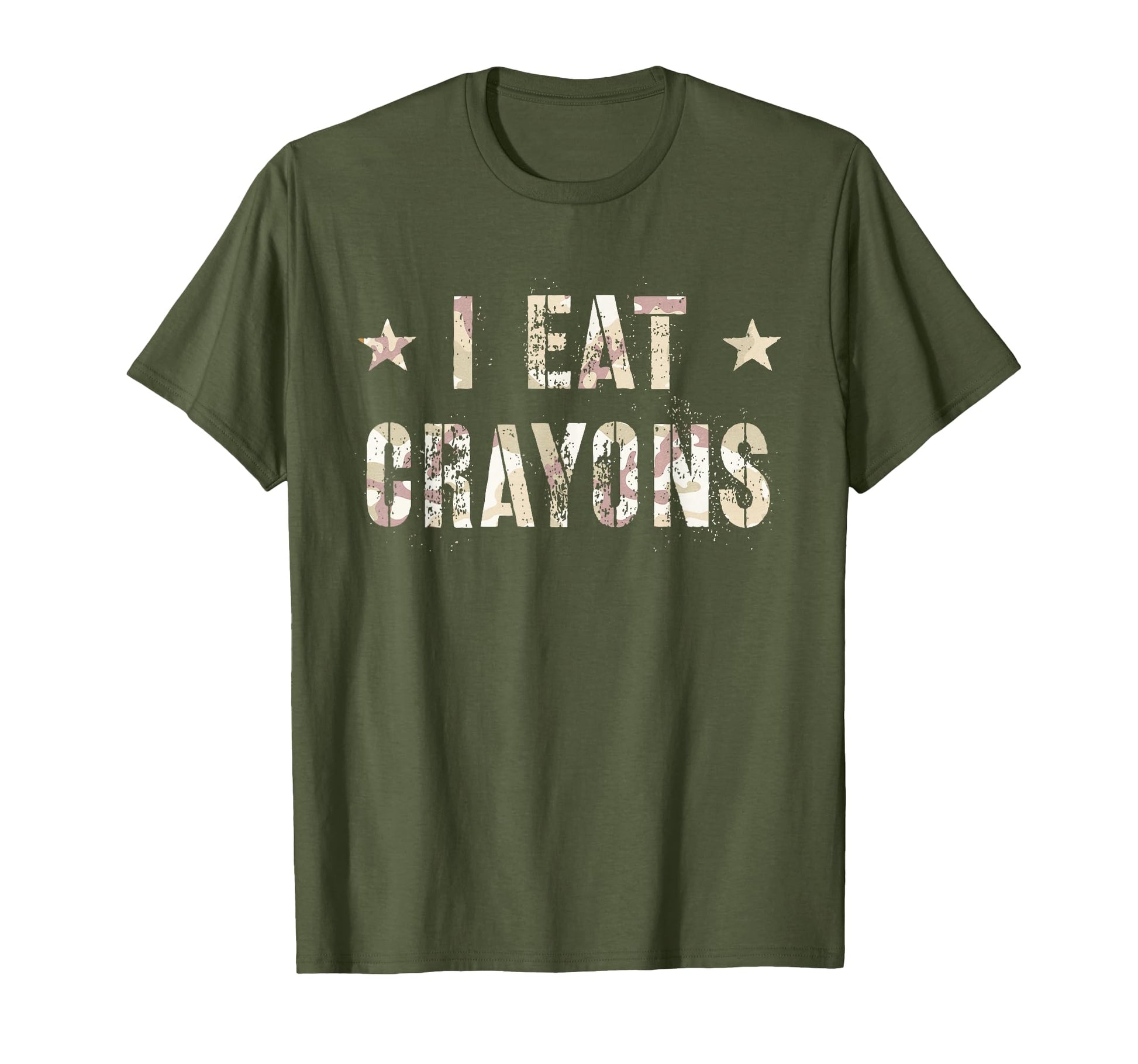 I Eat Crayons Corps Father Military T-Shirt - Aesthetic Graphic Men Women - T-Shirt, Sweatshirt, Hoodie