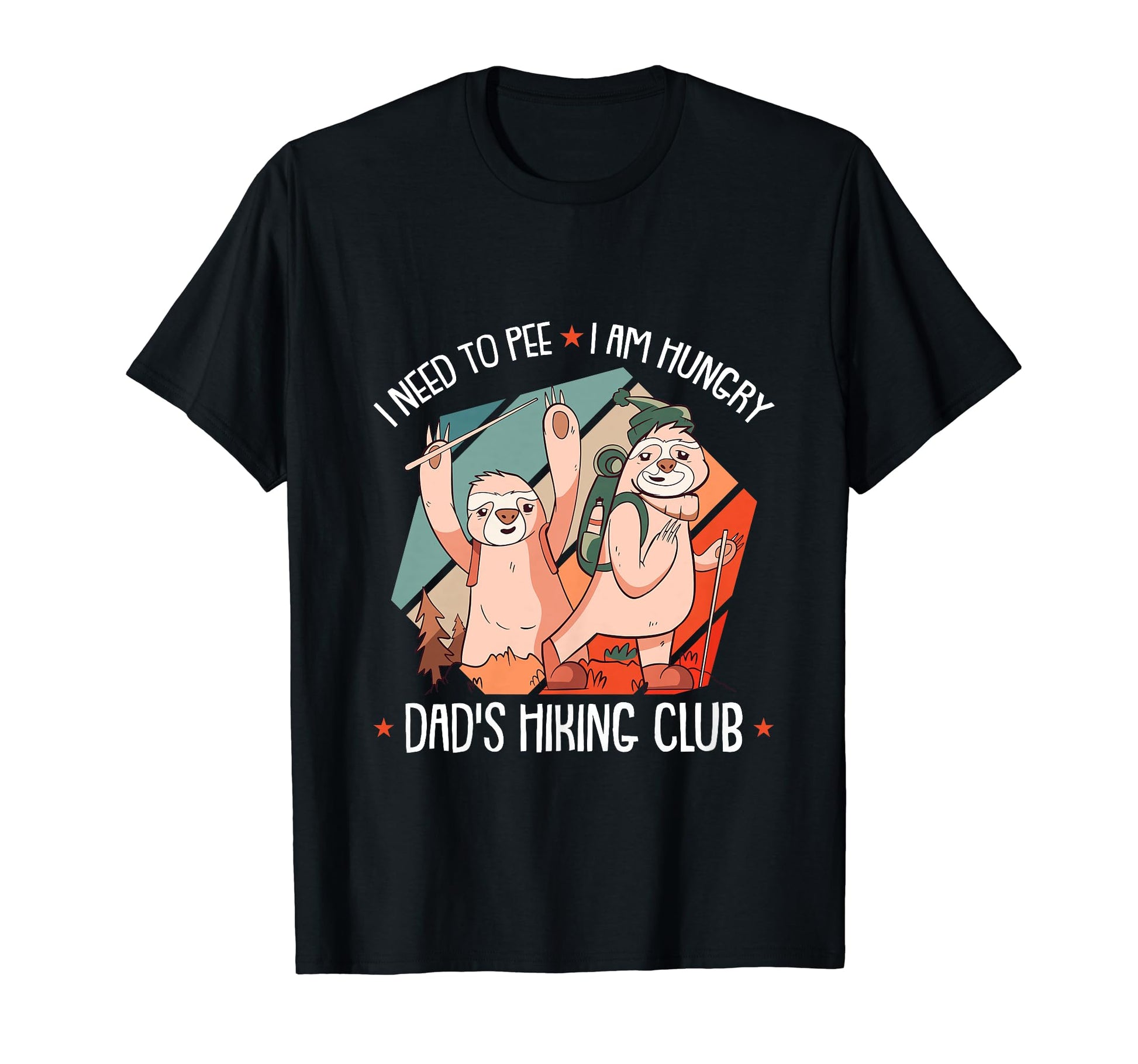 Hiking Club Fathers Day Funny Dad Dy T-Shirt - Aesthetic Graphic Unisex - T-Shirt, Sweatshirt, Hoodie