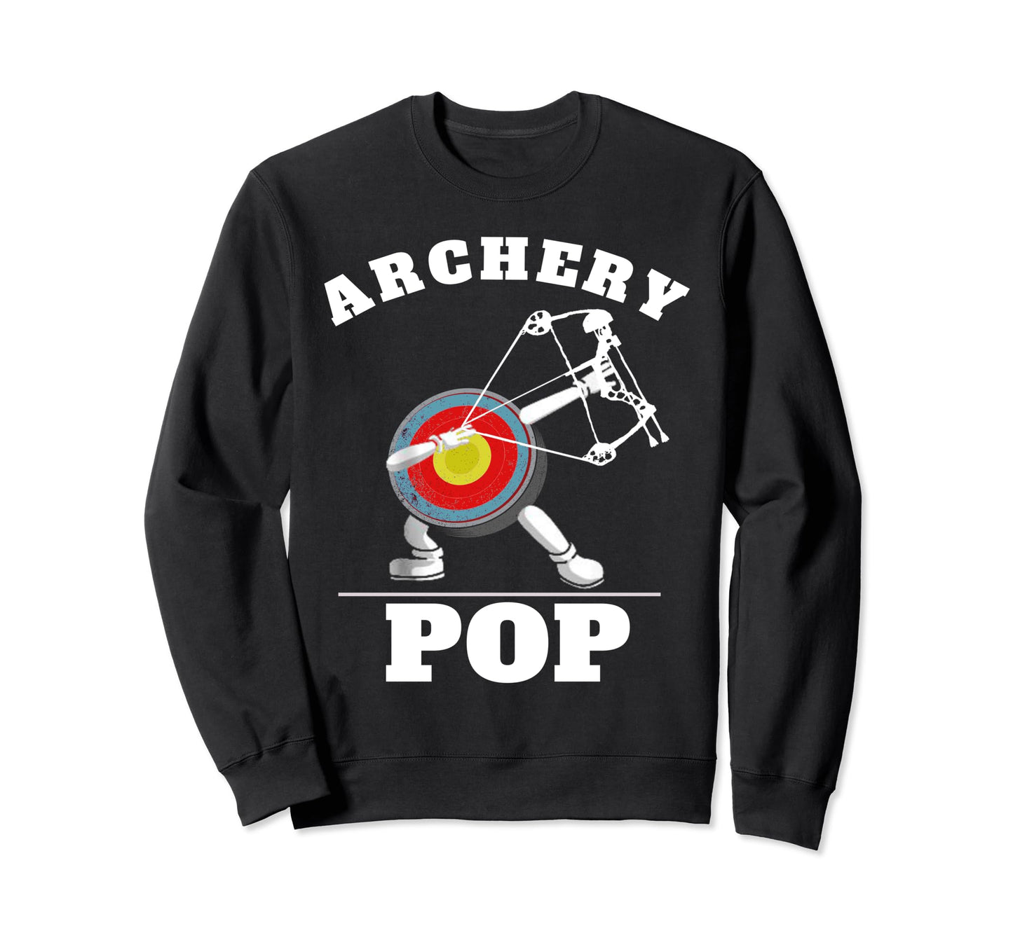 Funny Archers Fathers Day Pop Mens Sweatshirt - Minimalist Print Unisex - T-Shirt, Sweatshirt, Hoodie