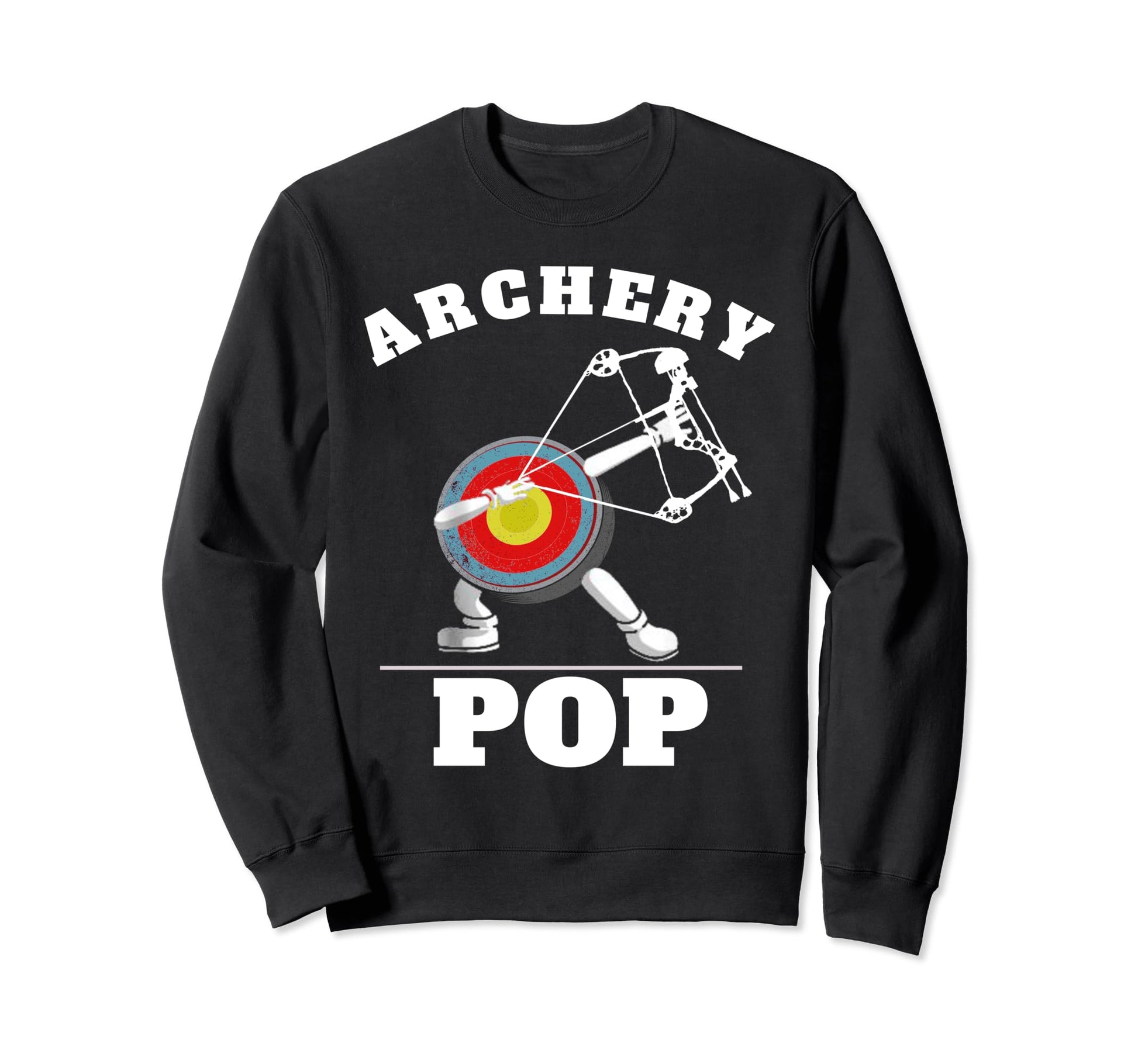 Funny Archers Fathers Day Pop Mens Sweatshirt - Minimalist Print Unisex - T-Shirt, Sweatshirt, Hoodie