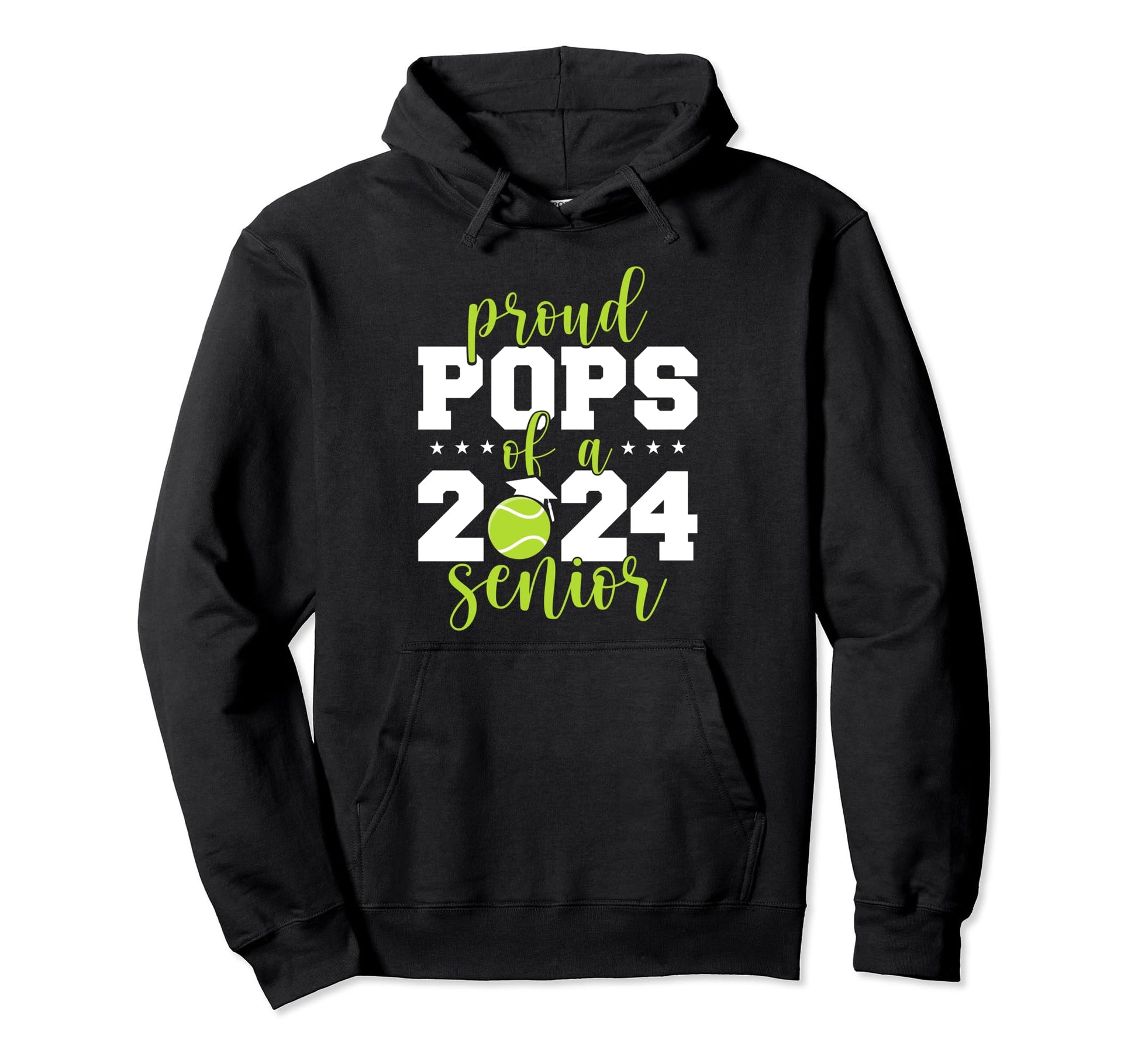2024 Senior Proud Pops Senior Hoodie - Casual Everyday Wear for Adults - T-Shirt, Sweatshirt, Hoodie