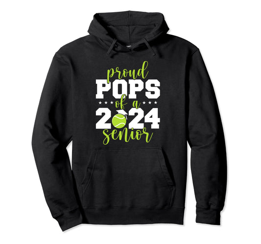 2024 Senior Proud Pops Senior Hoodie - Casual Everyday Wear for Adults - T-Shirt, Sweatshirt, Hoodie
