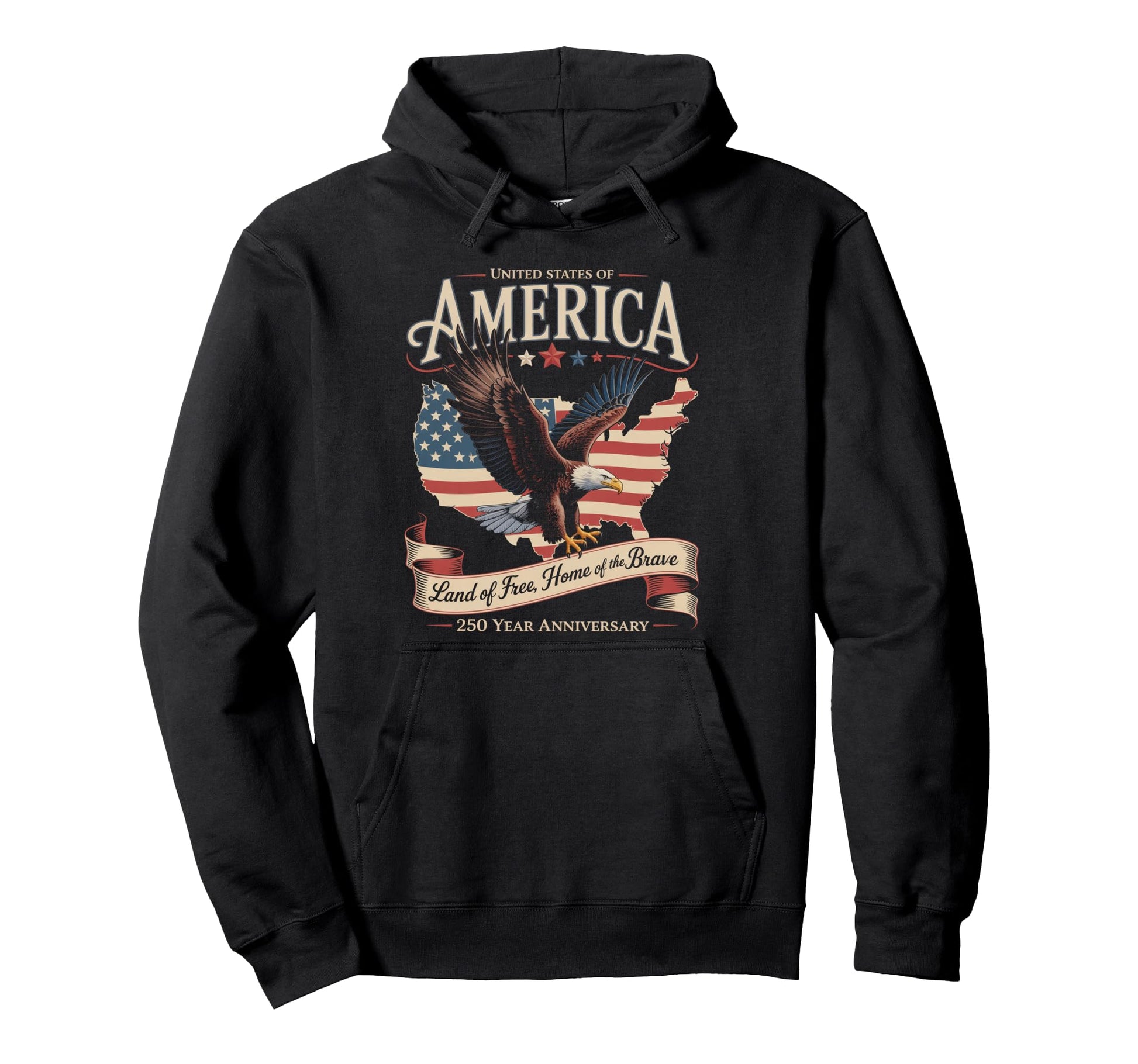 United States 250 Year Anniversary T-Shirt - Fun Novelty Design for Adults - T-Shirt, Sweatshirt, Hoodie