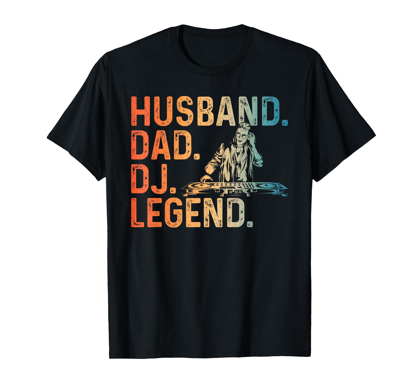 Dj Art Husband Dad Music Producer T-Shirt - Minimalist Print for Adults - T-Shirt, Sweatshirt, Hoodie