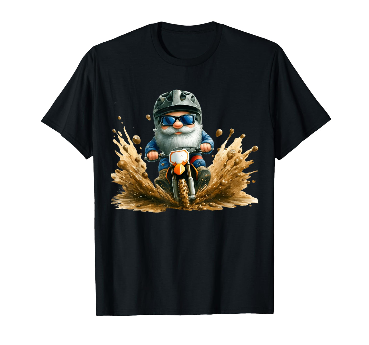 Funny Motorcycle Rider Gnome Dad T-Shirt - Aesthetic Graphic Unisex - T-Shirt, Sweatshirt, Hoodie