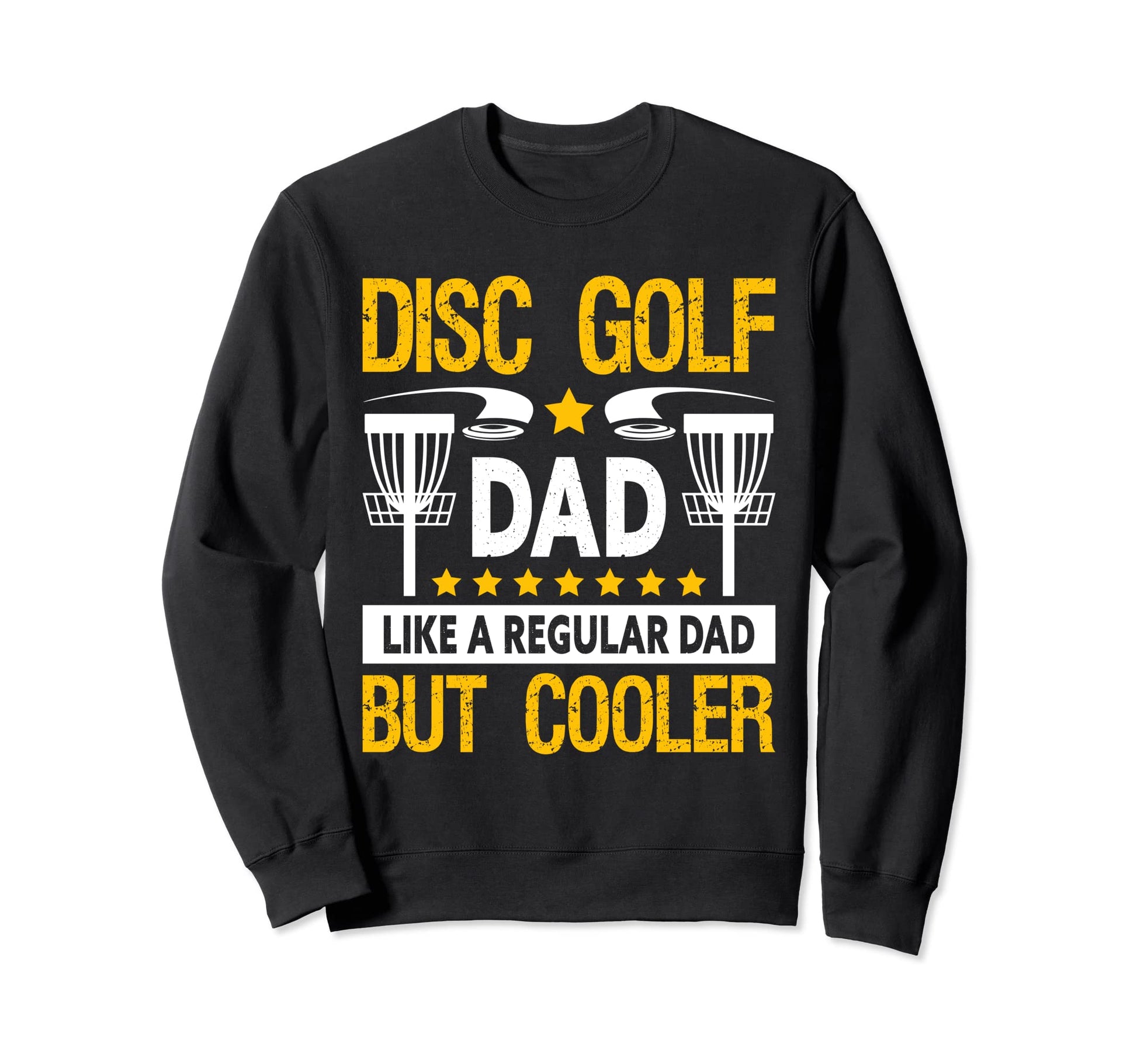 Disc Golf Dad Golfing Player Lover Sweatshirt - Minimalist Print Men Women - T-Shirt, Sweatshirt, Hoodie