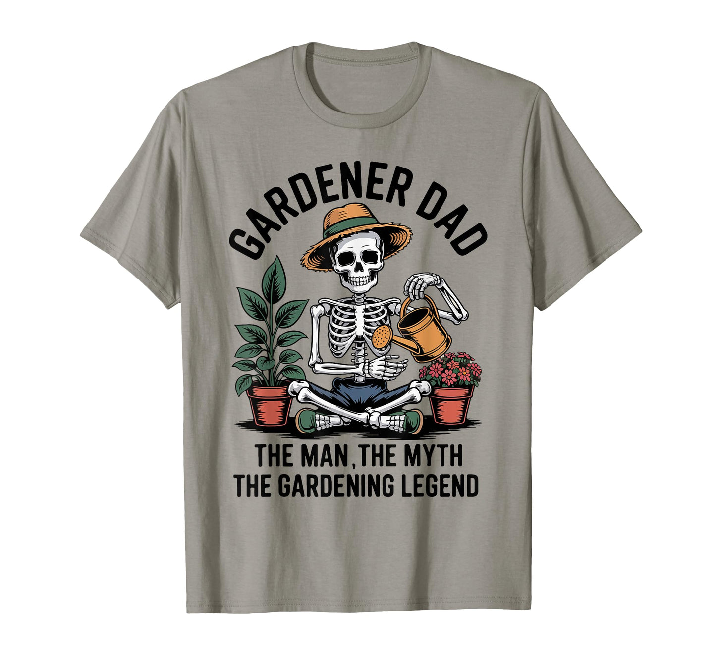 Gardener Dad Myth Gardening Legend T-Shirt - Custom Art Print Men Women - T-Shirt, Sweatshirt, Hoodie