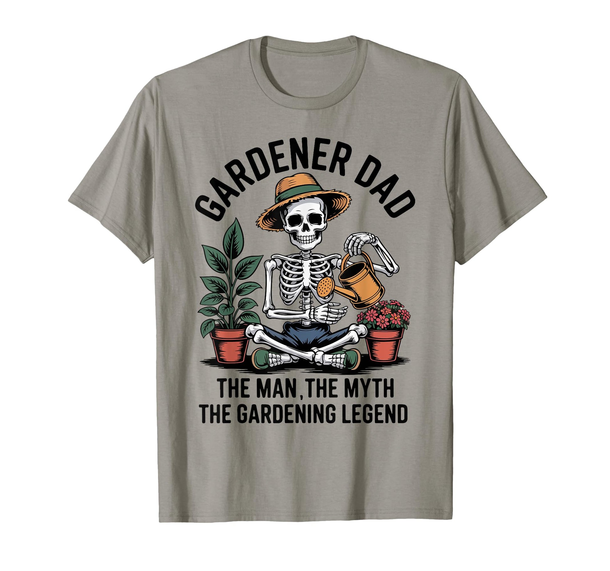 Gardener Dad Myth Gardening Legend T-Shirt - Custom Art Print Men Women - T-Shirt, Sweatshirt, Hoodie