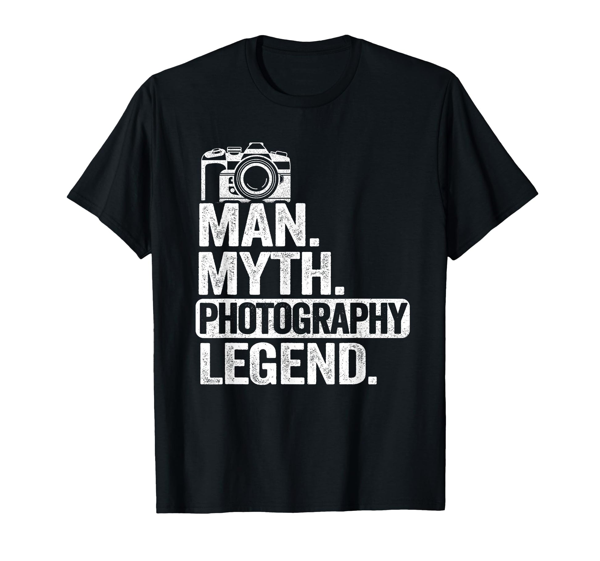 Myth Photography Legend Mens Dad Funny T-Shirt - Trendy Graphic Men Women - T-Shirt, Sweatshirt, Hoodie
