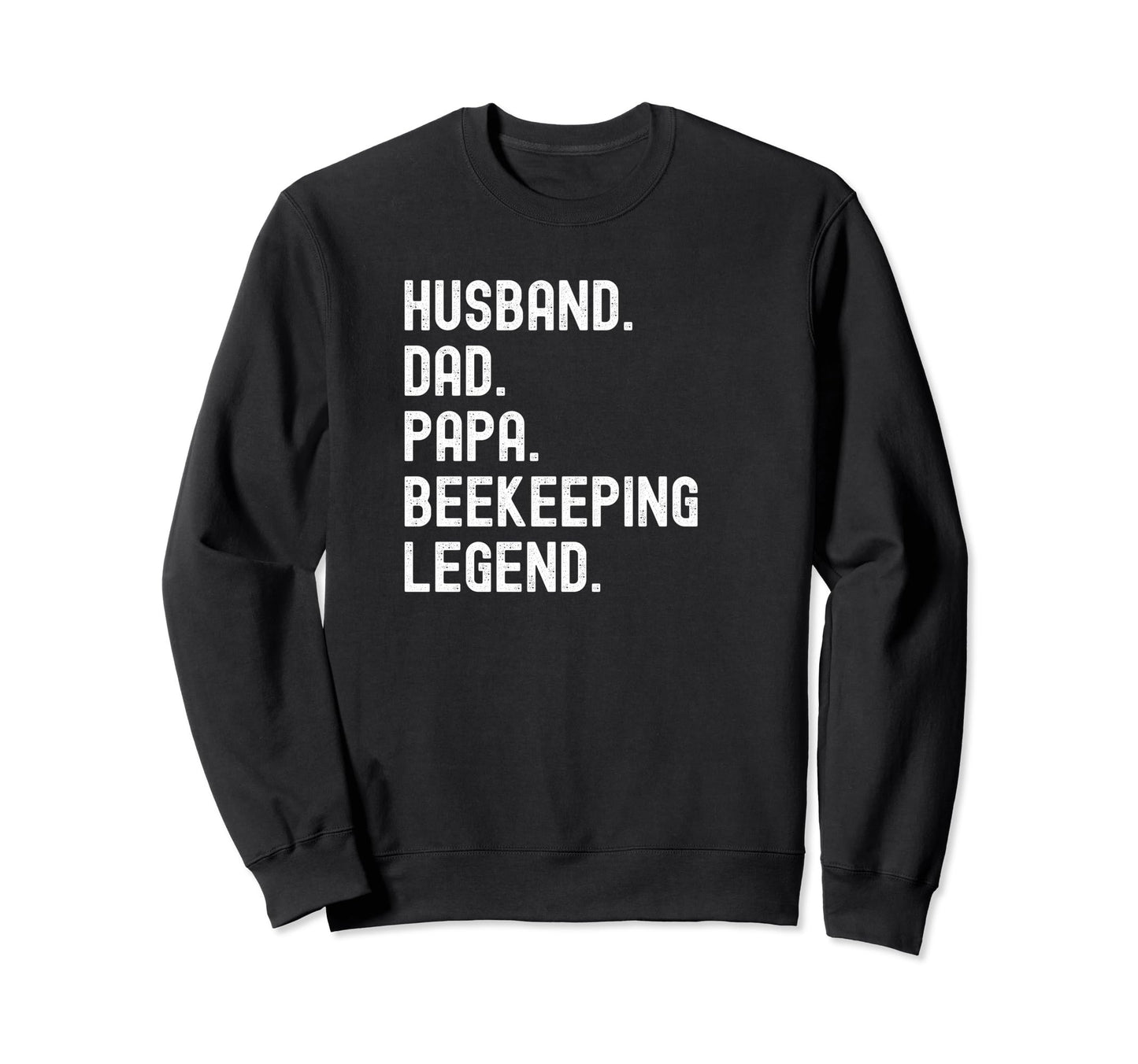 Papa Bee Dad Husband Beekeeper Sweatshirt - Graphic Print Men Women - T-Shirt, Sweatshirt, Hoodie