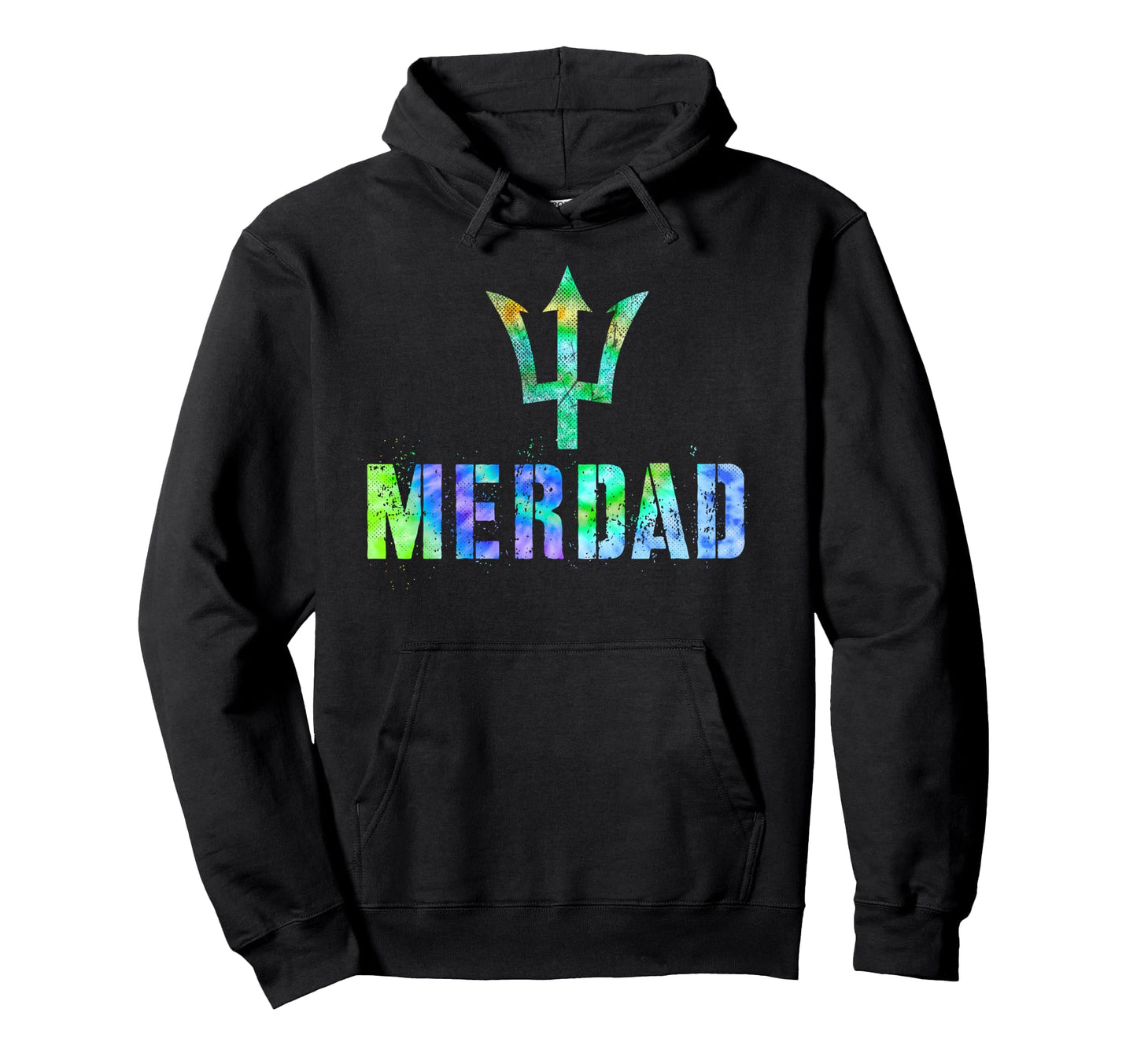 Merdad Mermaid Dad Husband Swim Hoodie - Unique Graphic for Adults - T-Shirt, Sweatshirt, Hoodie