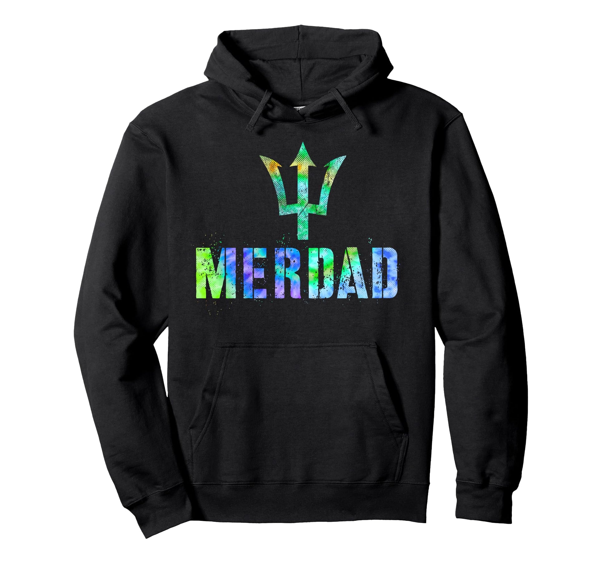 Merdad Mermaid Dad Husband Swim Hoodie - Unique Graphic for Adults - T-Shirt, Sweatshirt, Hoodie