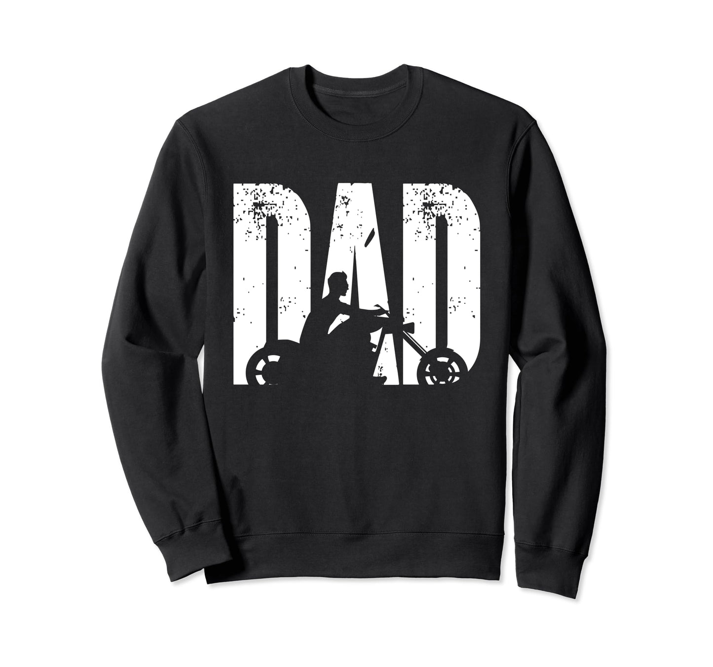 Motorcycle Biker Fathers Day T-Shirt - Trendy Graphic for Adults - T-Shirt, Sweatshirt, Hoodie