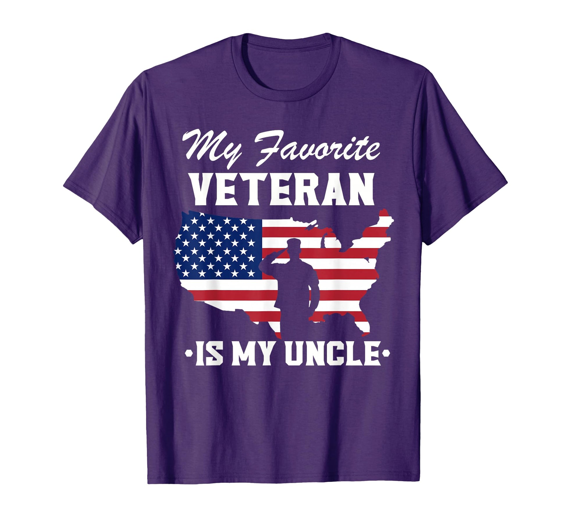 Veterans Day My Favorite Veteran Is My T-Shirt - Graphic Print Men Women - T-Shirt, Sweatshirt, Hoodie