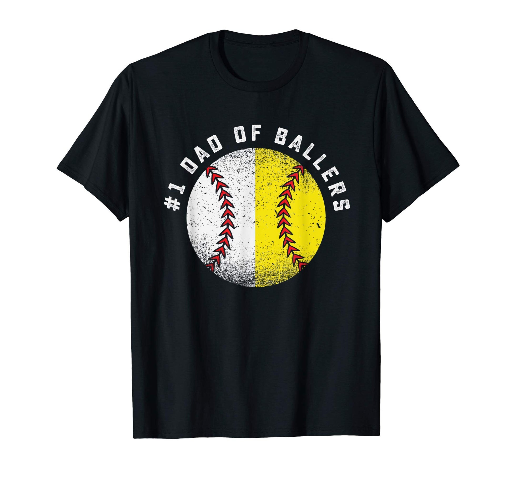 1 Dad Baseball Coach Gift Number One T-Shirt - Minimalist Print for Adults - T-Shirt, Sweatshirt, Hoodie