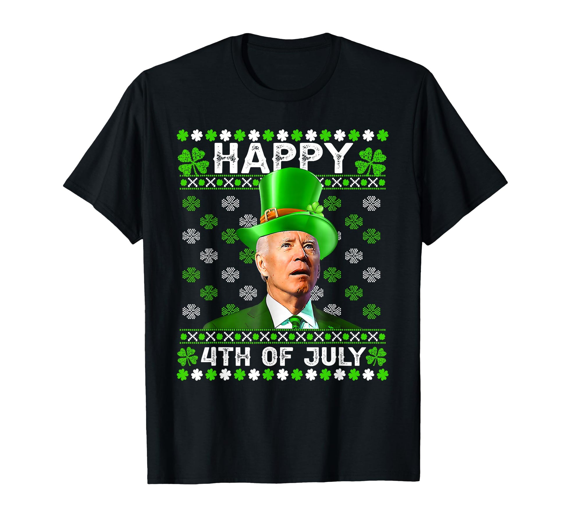 Happy 4Th July Confused Funny Joe T-Shirt - Aesthetic Graphic for Adults - T-Shirt, Sweatshirt, Hoodie