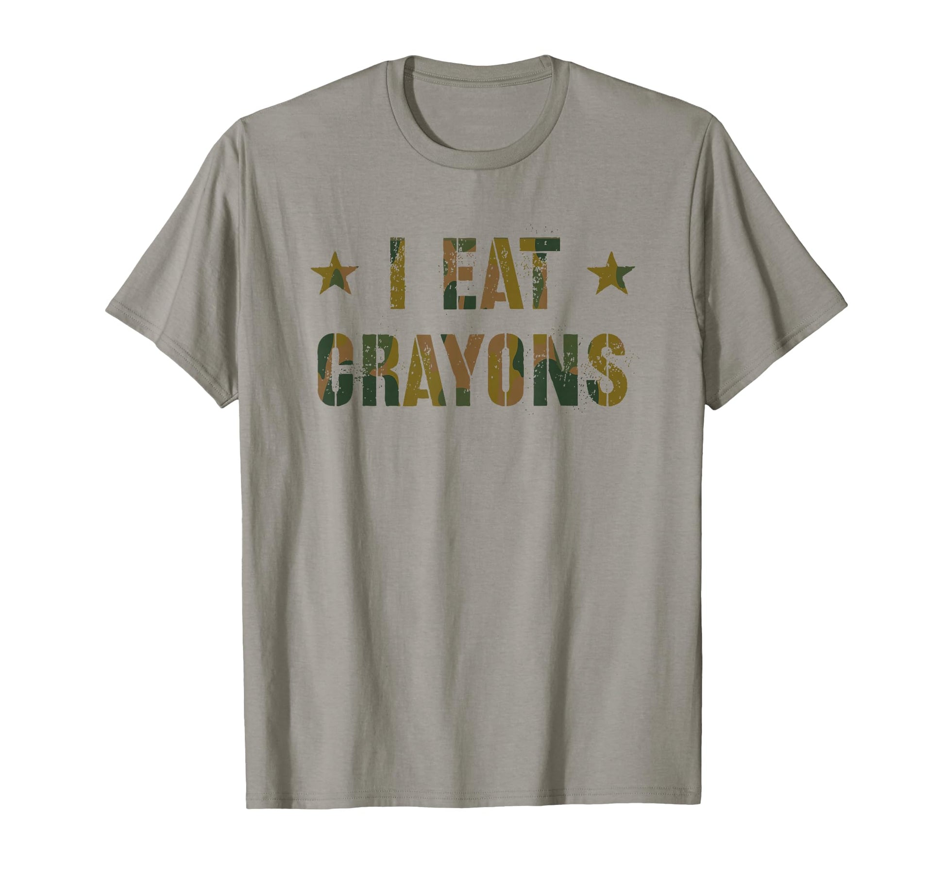 Proud Military I Eat Crayons Mre Eater T-Shirt - Graphic Print Unisex - T-Shirt, Sweatshirt, Hoodie