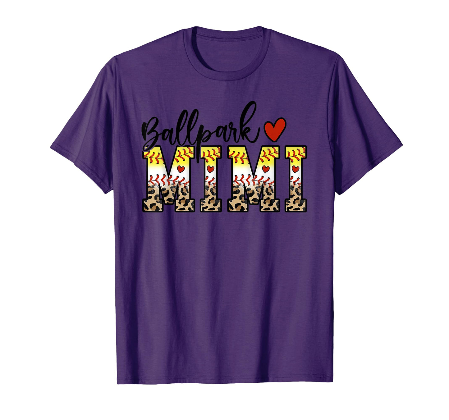 Ballpark Mimi Baseball Softball Mom T-Shirt - Minimalist Print Unisex - T-Shirt, Sweatshirt, Hoodie