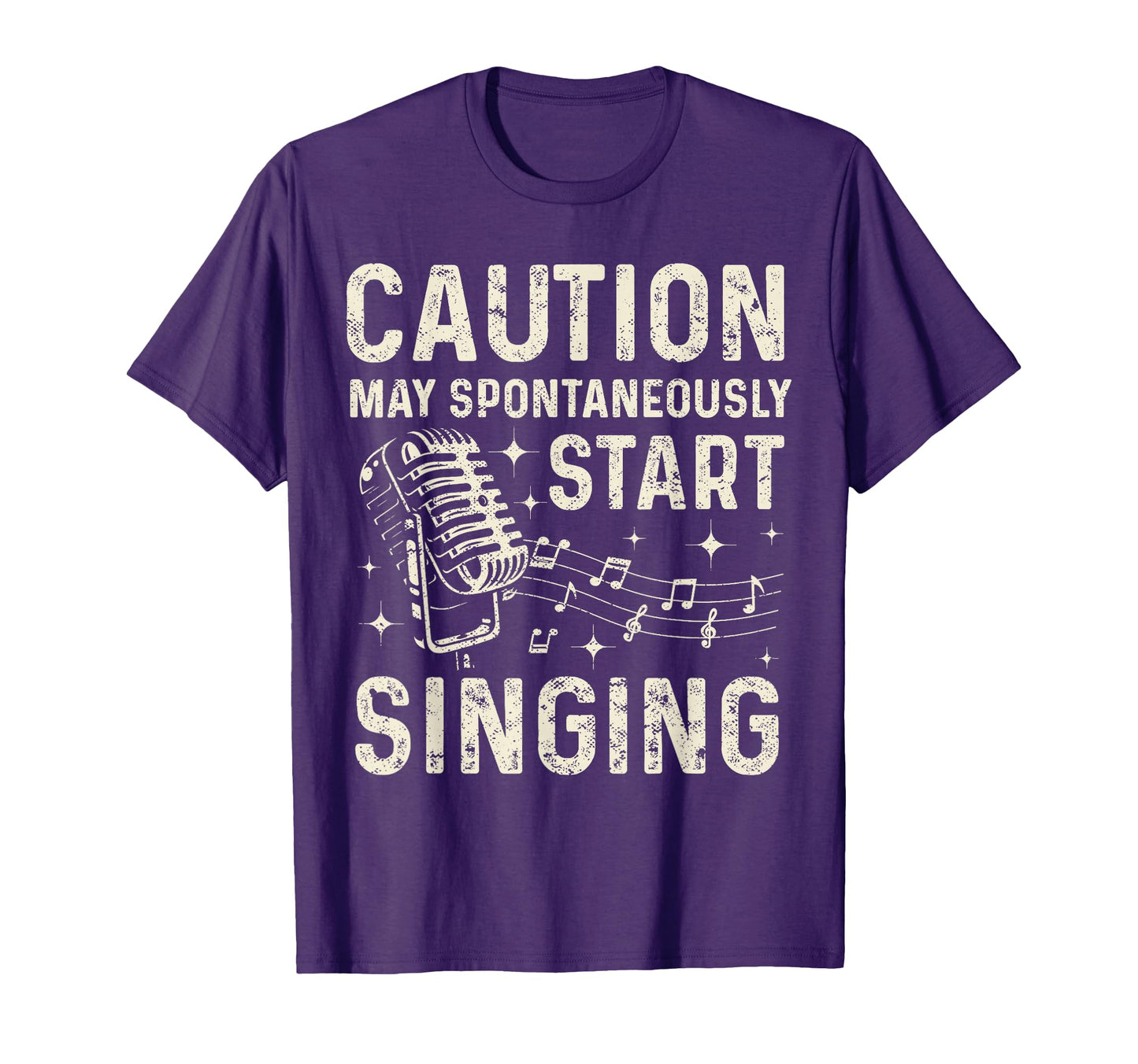 Funny Music Lover Singer Caution I May T-Shirt - Trendy Graphic Men Women - T-Shirt, Sweatshirt, Hoodie