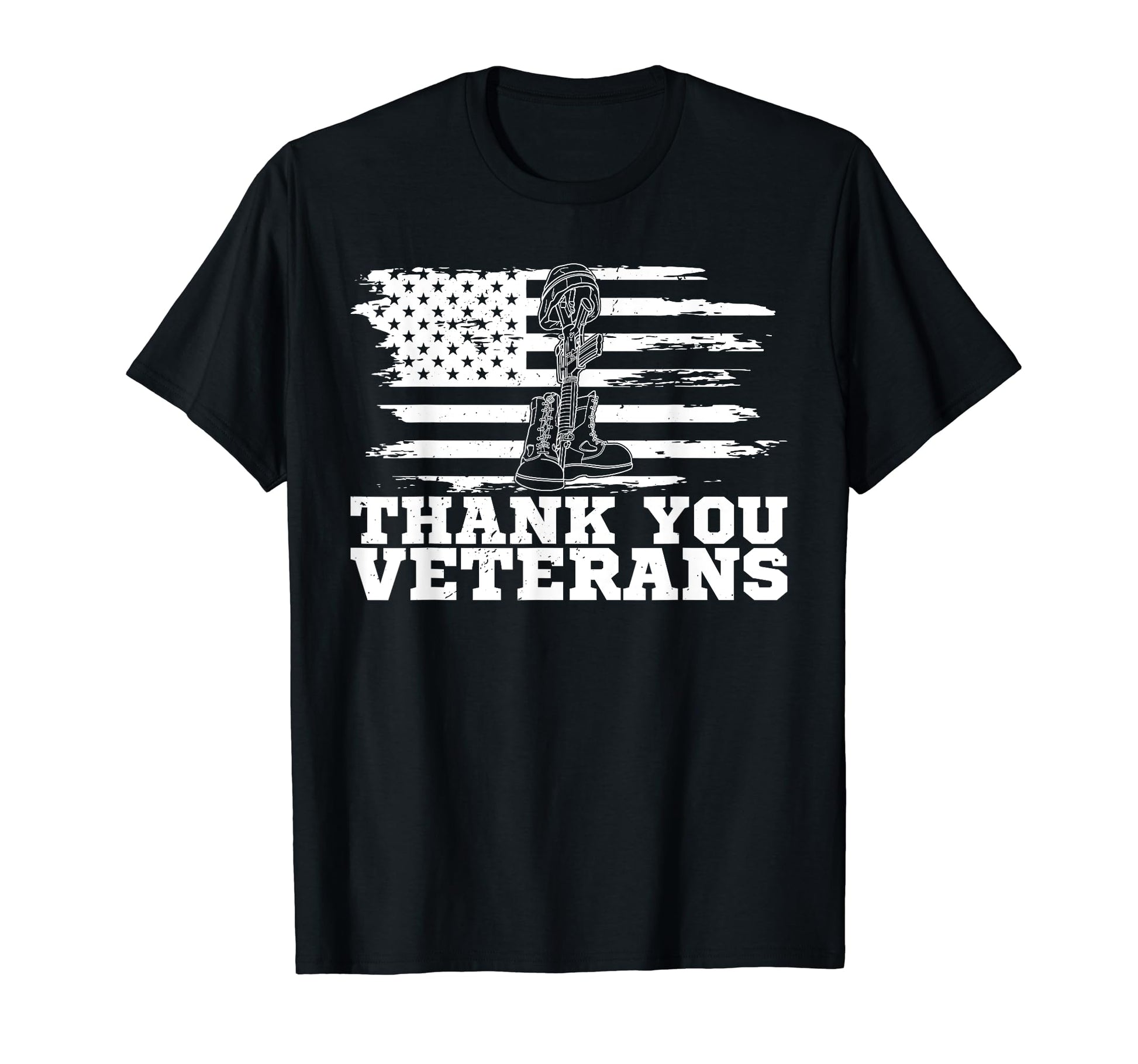 American Usa Fathers Veteran Retired T-Shirt - Streetwear Style Men Women - T-Shirt, Sweatshirt, Hoodie