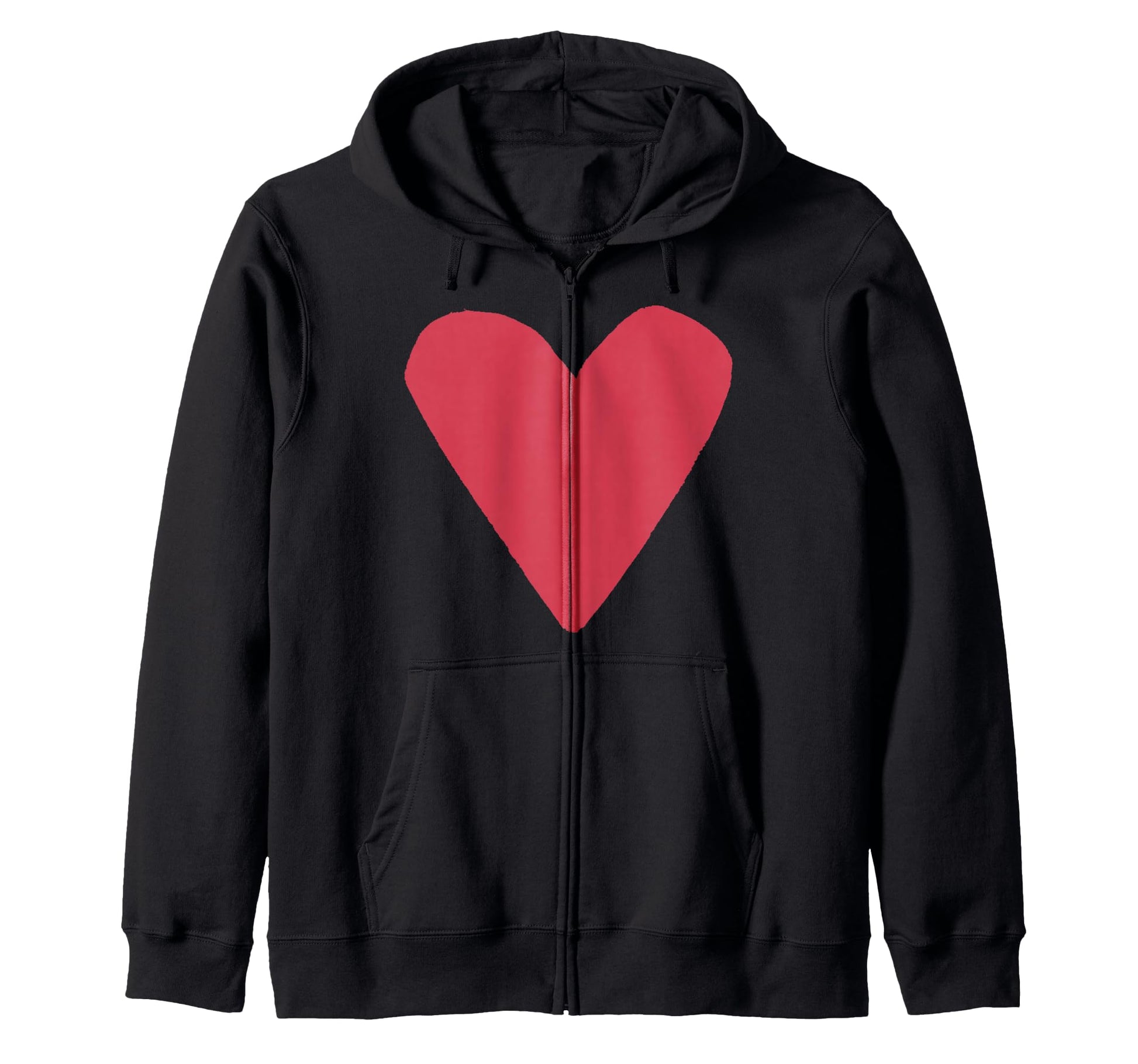 Pop Art Big Heart Tees Hoodie - Minimalist Print Men Women - T-Shirt, Sweatshirt, Hoodie