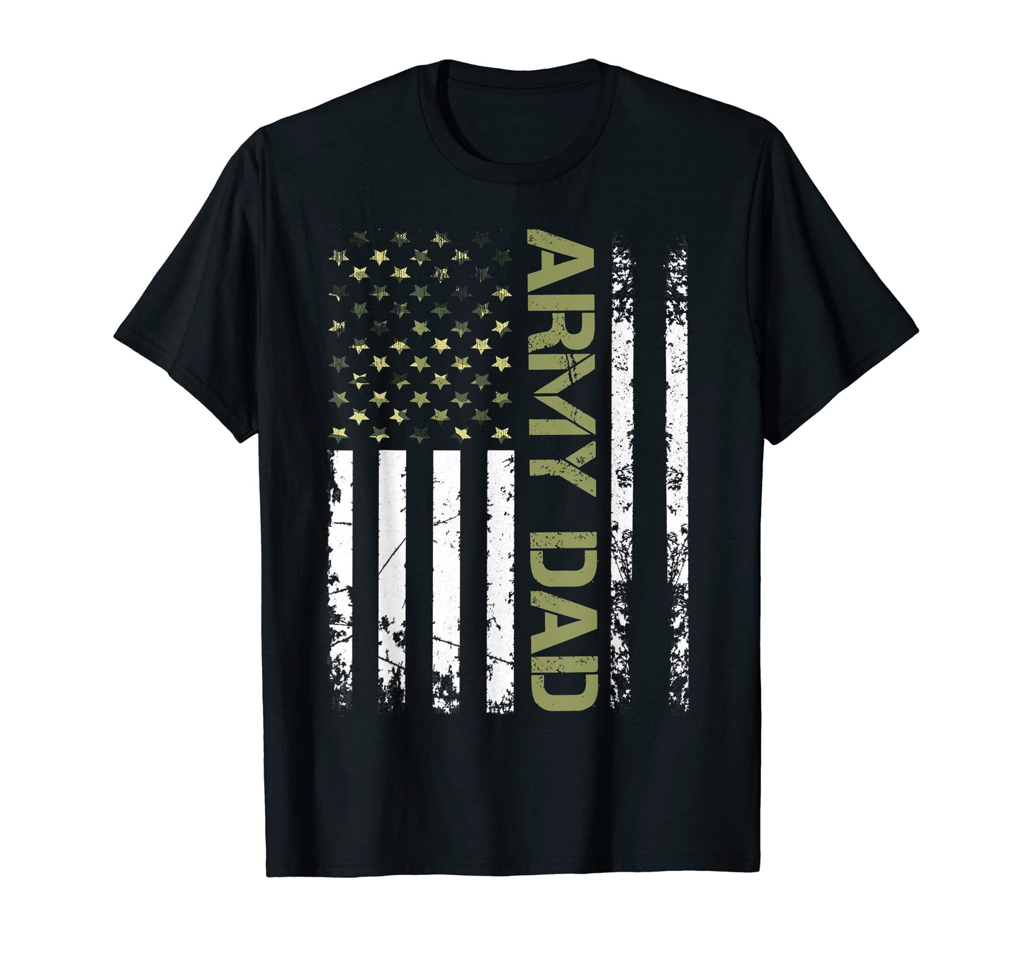 Army Dad United States Usa Flag T-Shirt - Aesthetic Graphic Men Women - T-Shirt, Sweatshirt, Hoodie