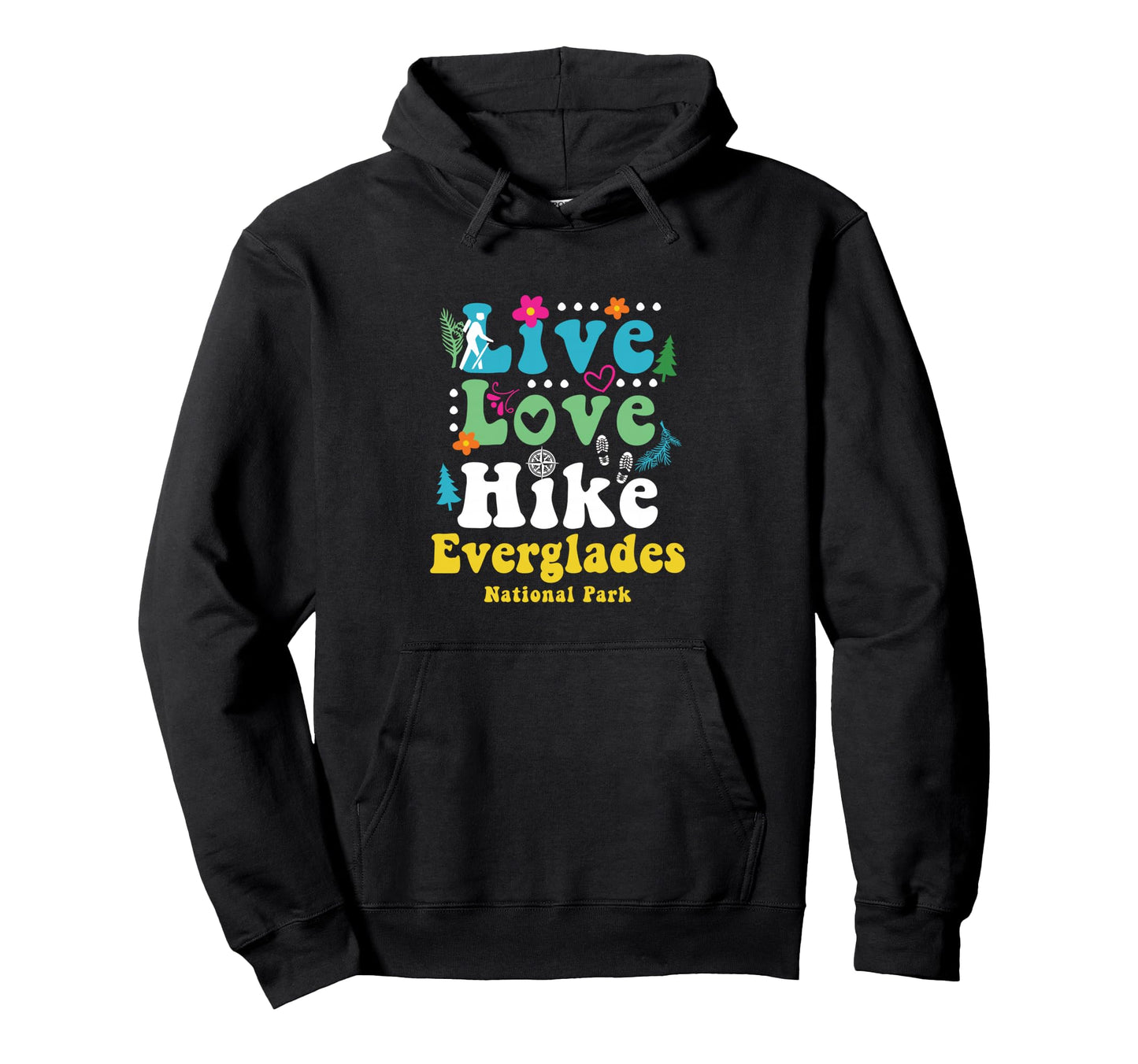 Everglades National Park Florida Usa Hoodie - Trendy Graphic for Adults - T-Shirt, Sweatshirt, Hoodie